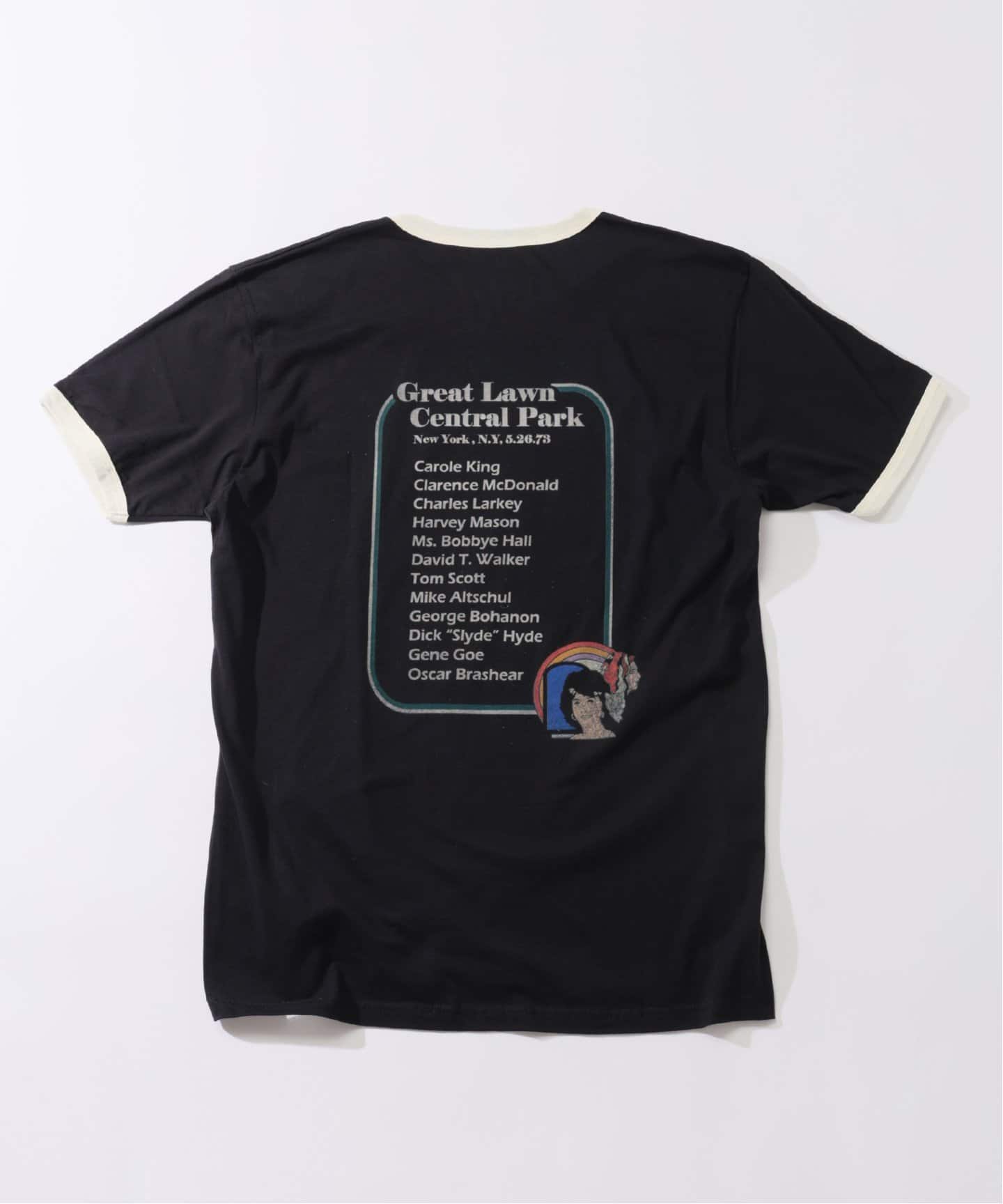 BLUESCENTRIC 別注 リンガーT ”CAROLE KING HOME AGAIN”（Tシャツ