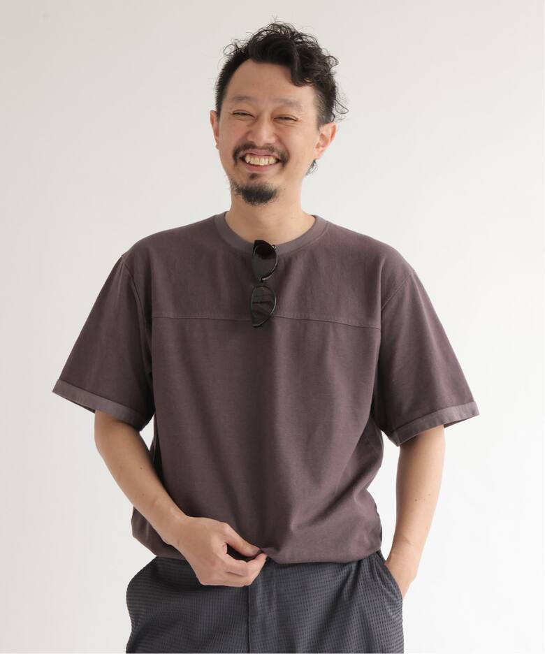 米富繊維 / Yonetomi 別注 フットボールT（Tシャツ／カットソー 