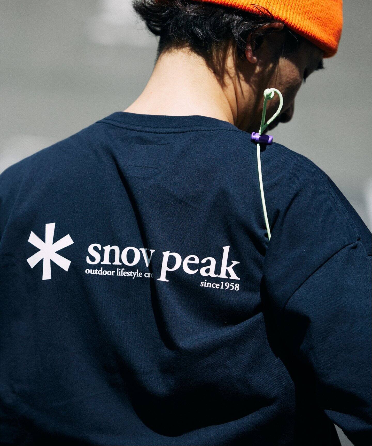 peak relume 別注 Tシャツ SNOWPEAK / スノーピーク 別注 ロゴプリント Tシャツ（Tシャツ