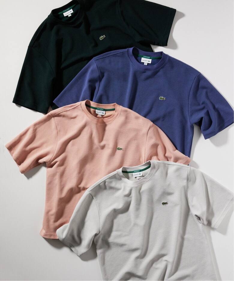 LACOSTE / ラコステ 別注 ワッフルTシャツ（Tシャツ／カットソー 