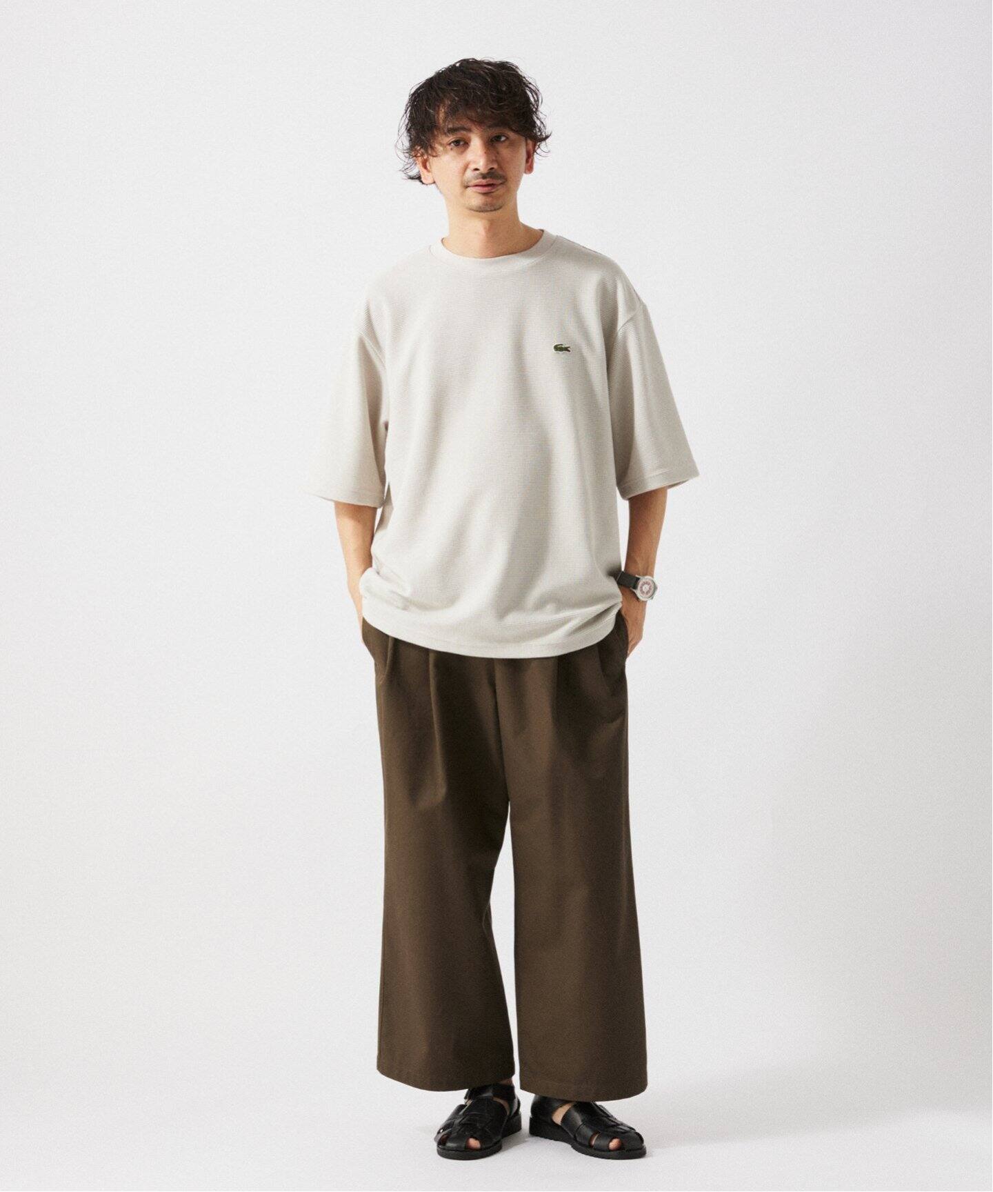 LACOSTE / ラコステ 別注 ワッフルTシャツ（Tシャツ／カットソー