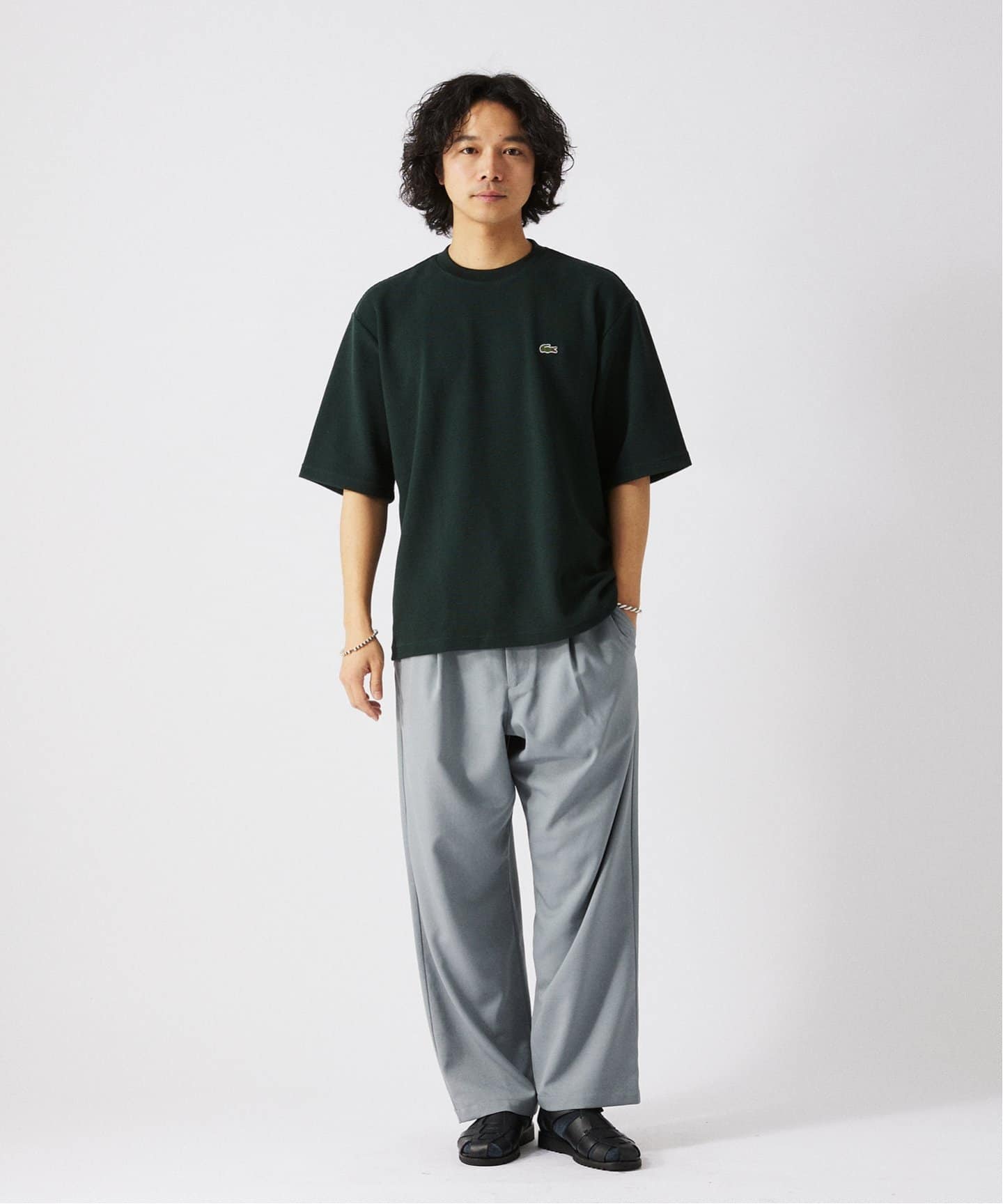 LACOSTE / ラコステ 別注 ワッフルTシャツ（Tシャツ／カットソー
