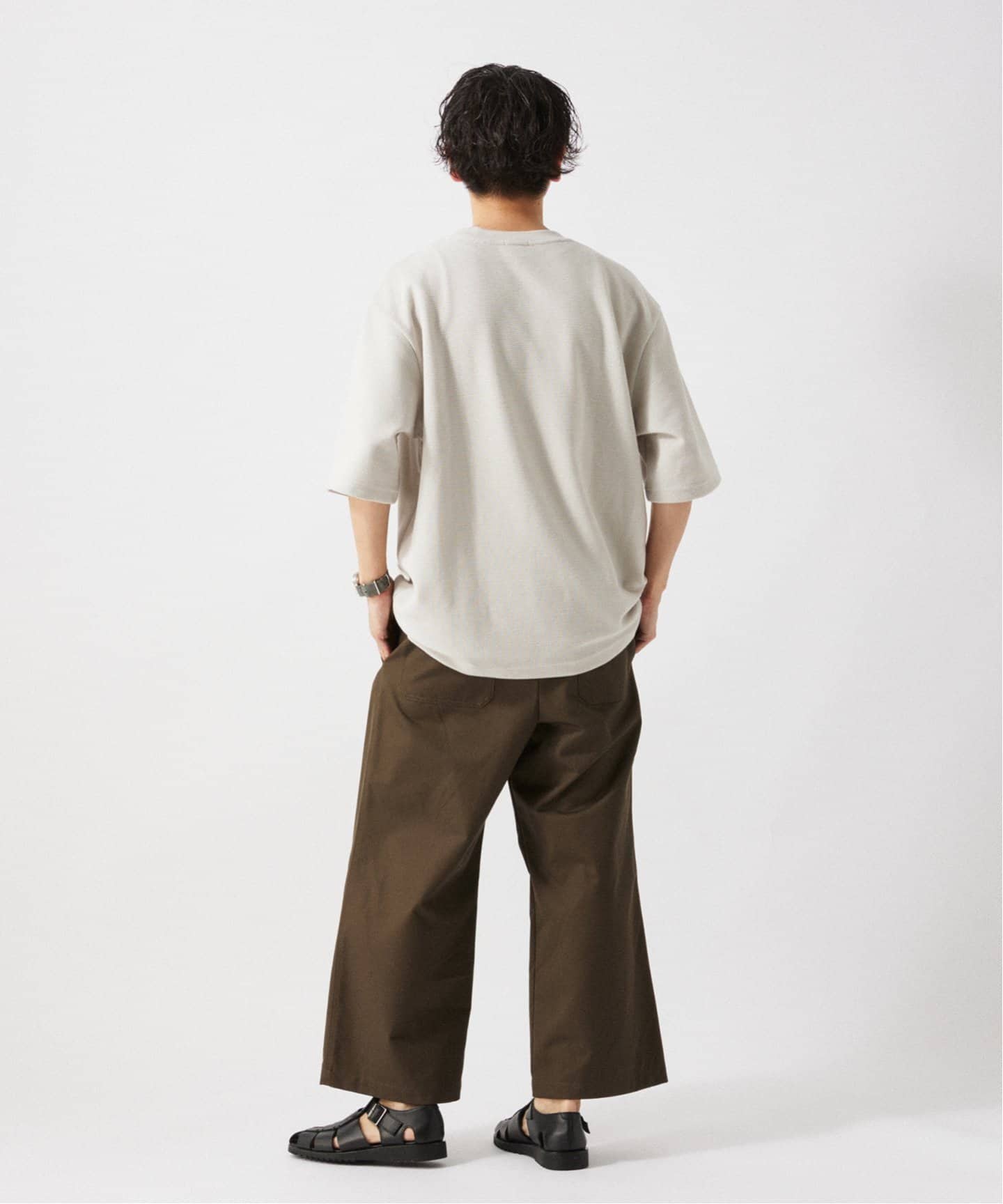 LACOSTE × JOURNAL STANDARD relume ワッフルT LACOSTE / ラコステ 別注 ワッフルTシャツ（Tシャツ／カットソー