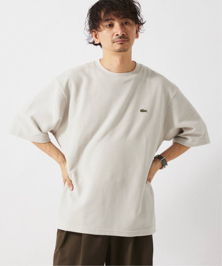 LACOSTE / ラコステ 別注 ワッフルTシャツ（Tシャツ／カットソー 