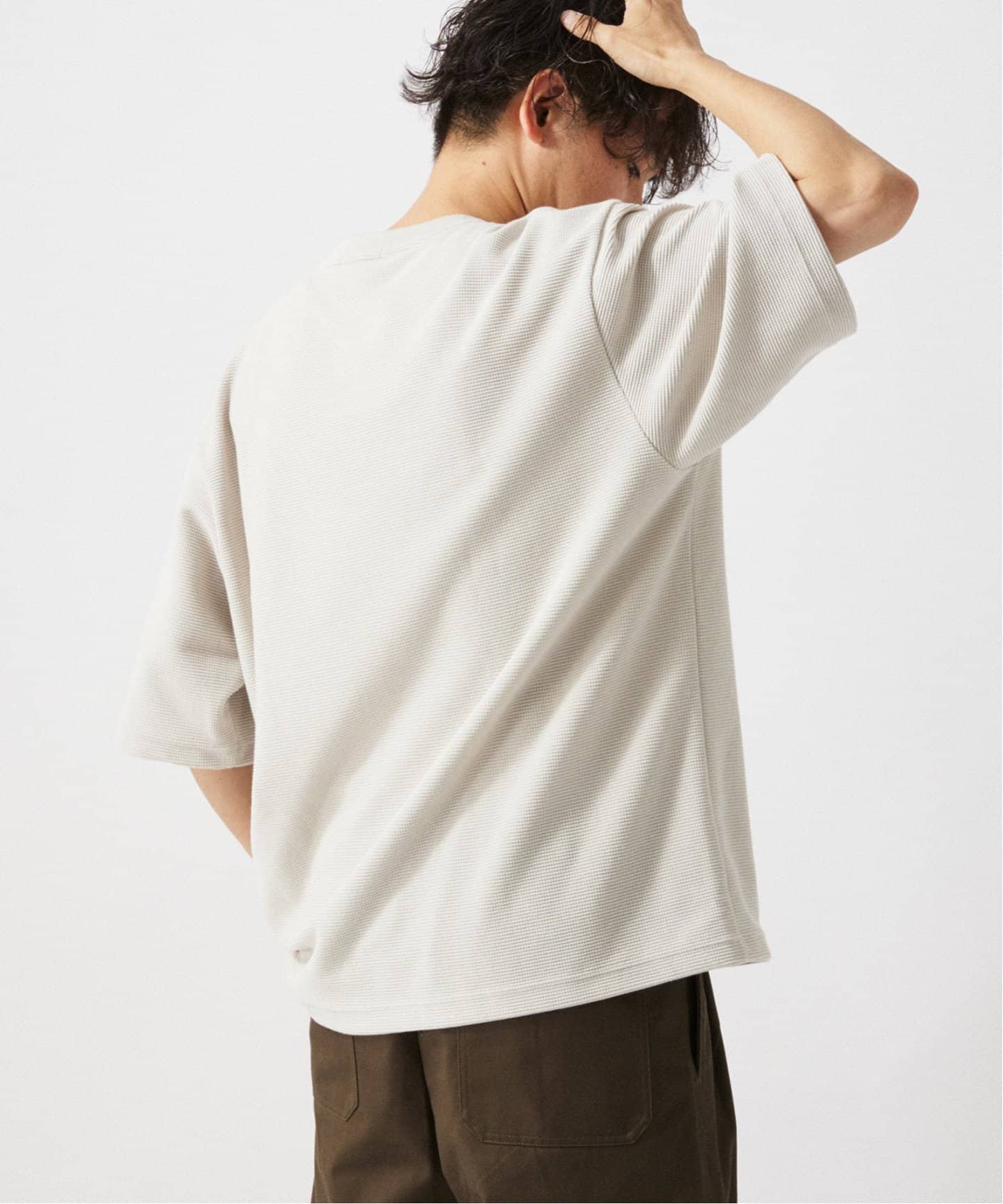 LACOSTE / ラコステ 別注 ワッフルTシャツ（Tシャツ／カットソー
