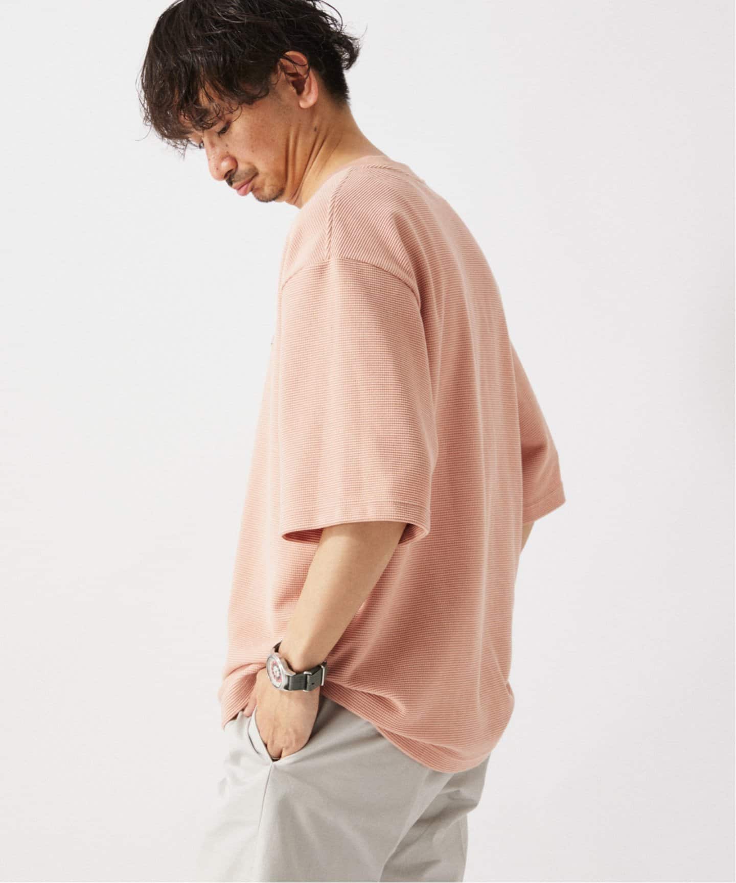 LACOSTE / ラコステ 別注 ワッフルTシャツ（Tシャツ／カットソー