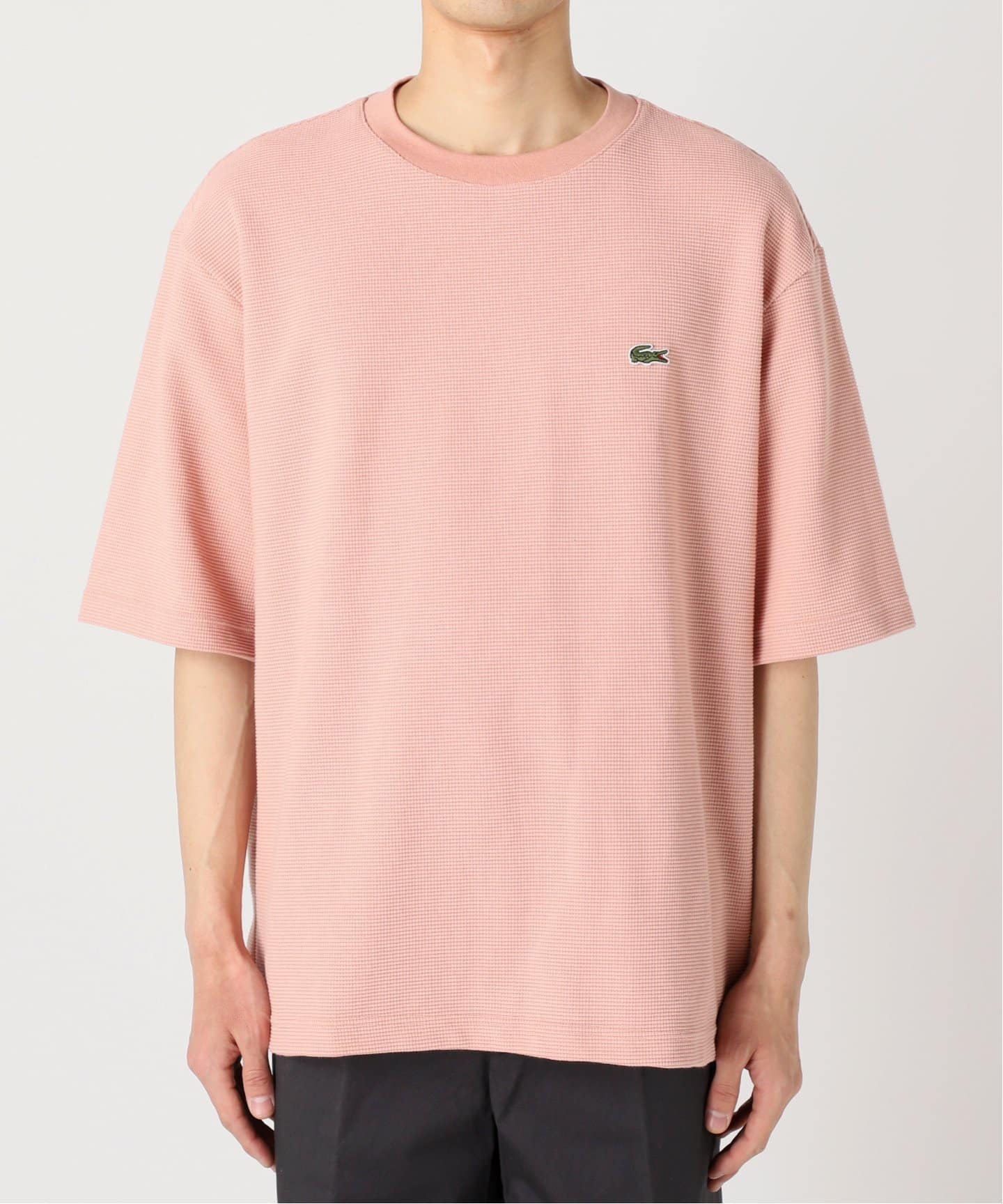 LACOSTE / ラコステ 別注 ワッフルTシャツ（Tシャツ／カットソー