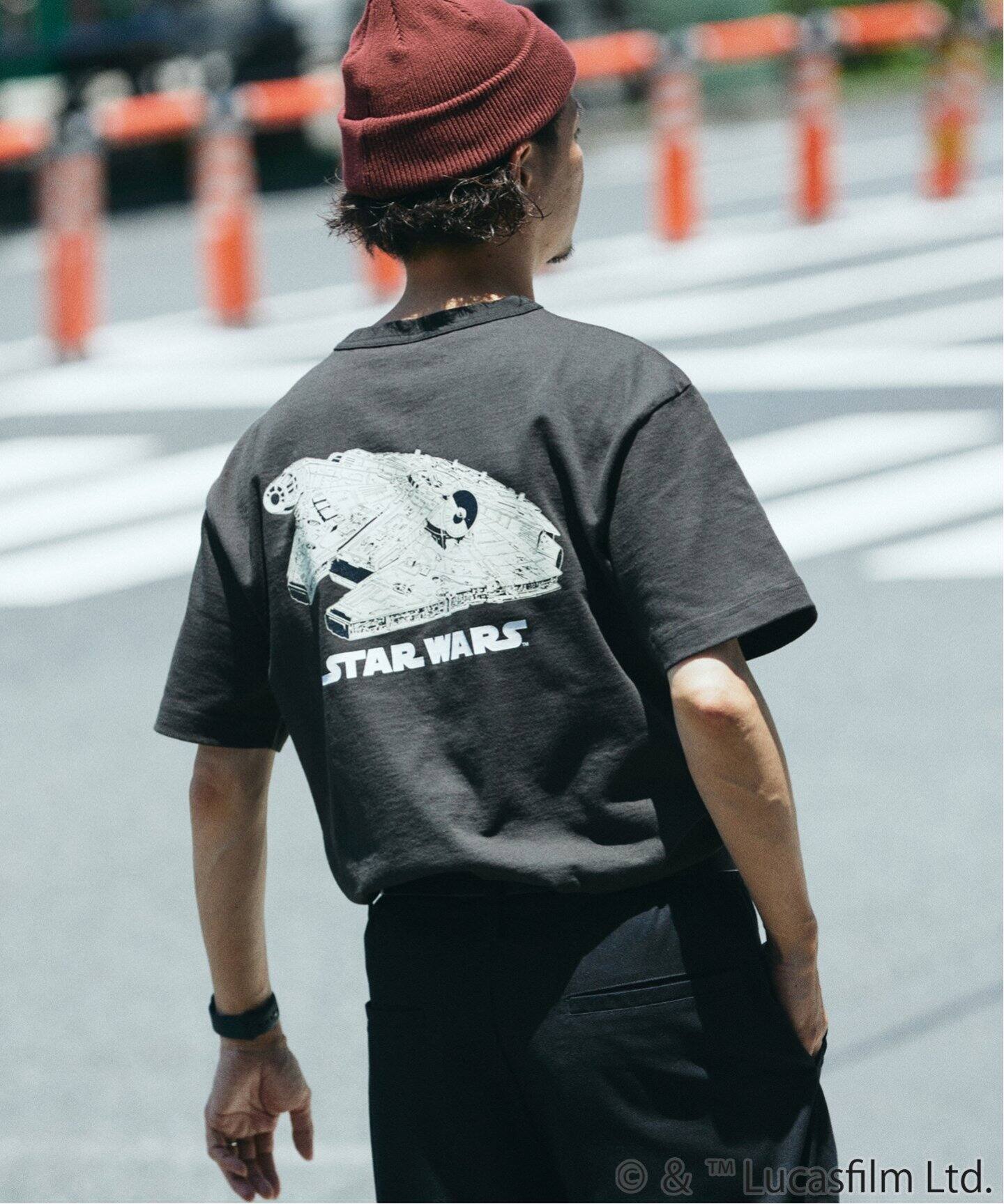 スター・ウォーズ】× CHAMPION 別注 T1011 プリントTシャツ（Tシャツ