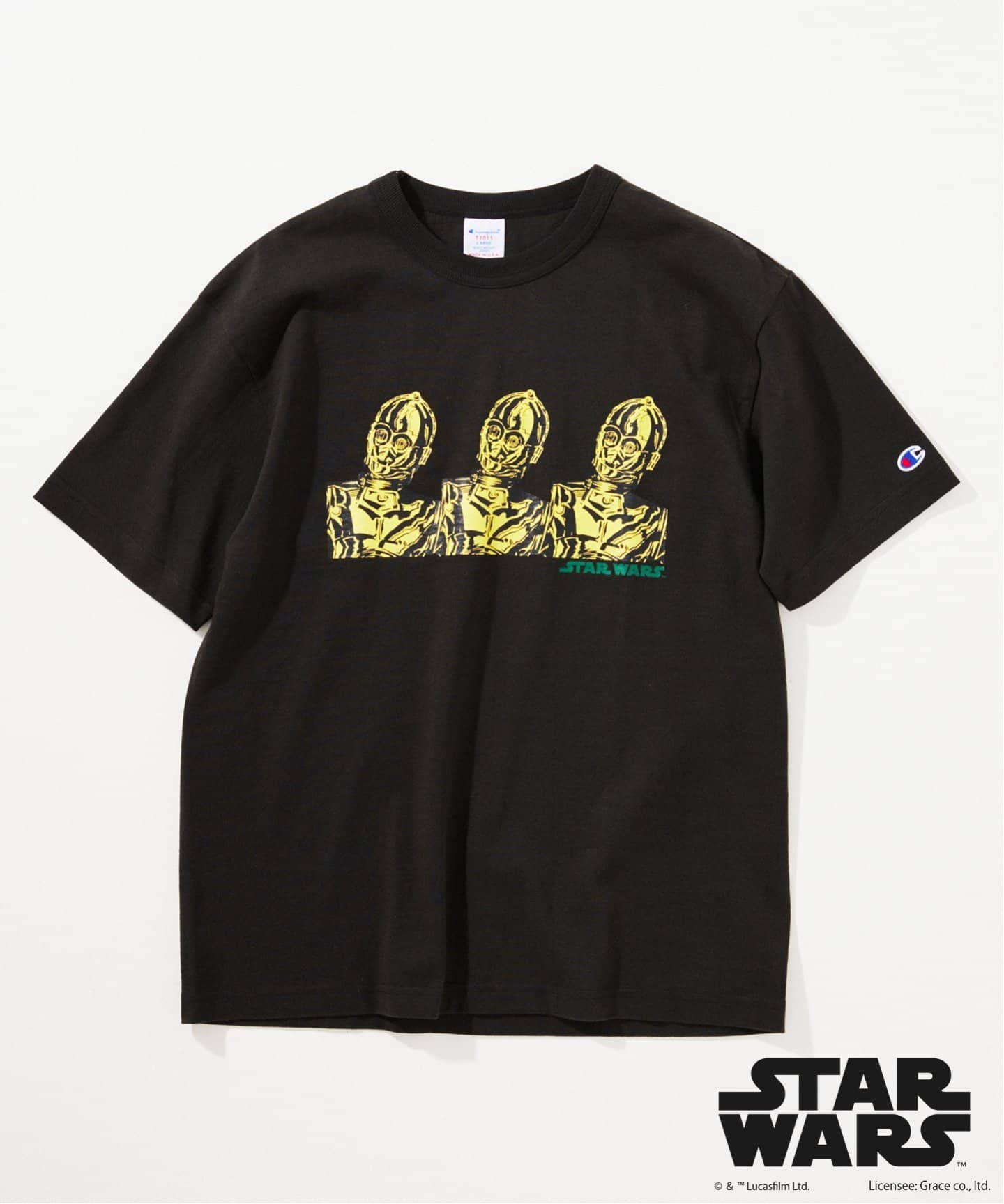 予約》【スター・ウォーズ】× CHAMPION 別注 T1011 プリントT