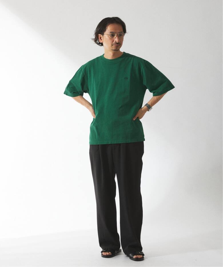LACOSTE / ラコステ 別注 ピグメントダイ カノコTシャツ（Tシャツ 