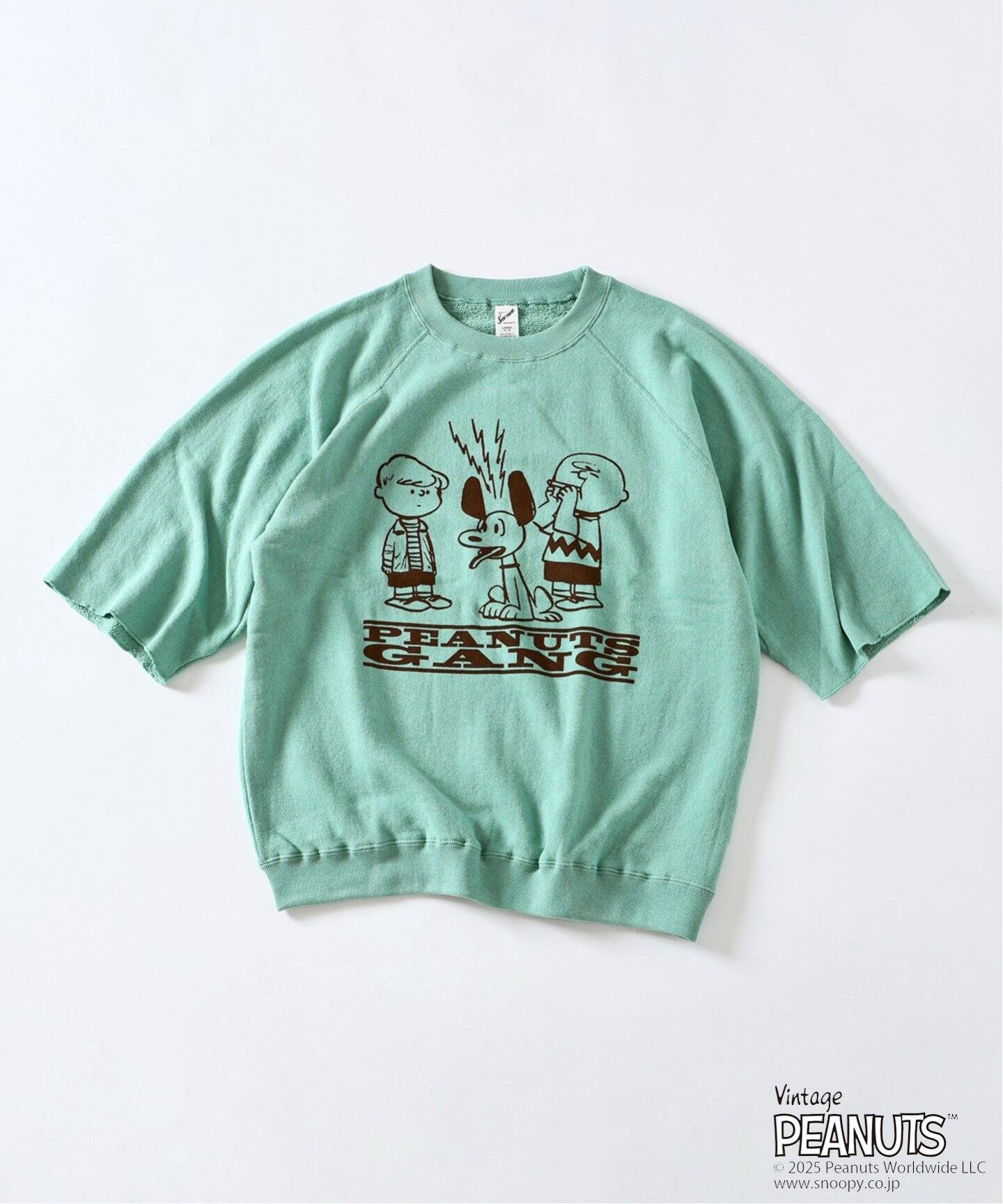 PEANUTS × SPORTS WEAR by relume 別注 ハーフスリーブスウェット（T 