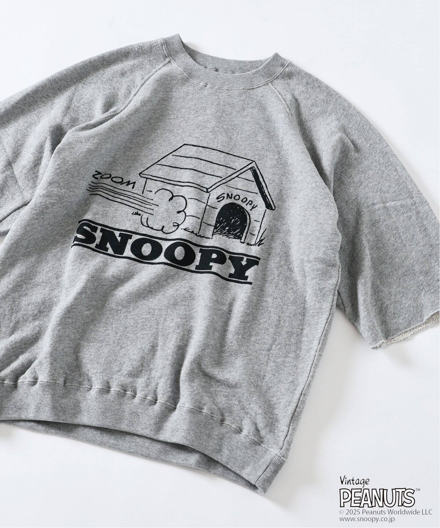 PEANUTS × SPORTS WEAR by relume 別注 ハーフスリーブスウェット（T 