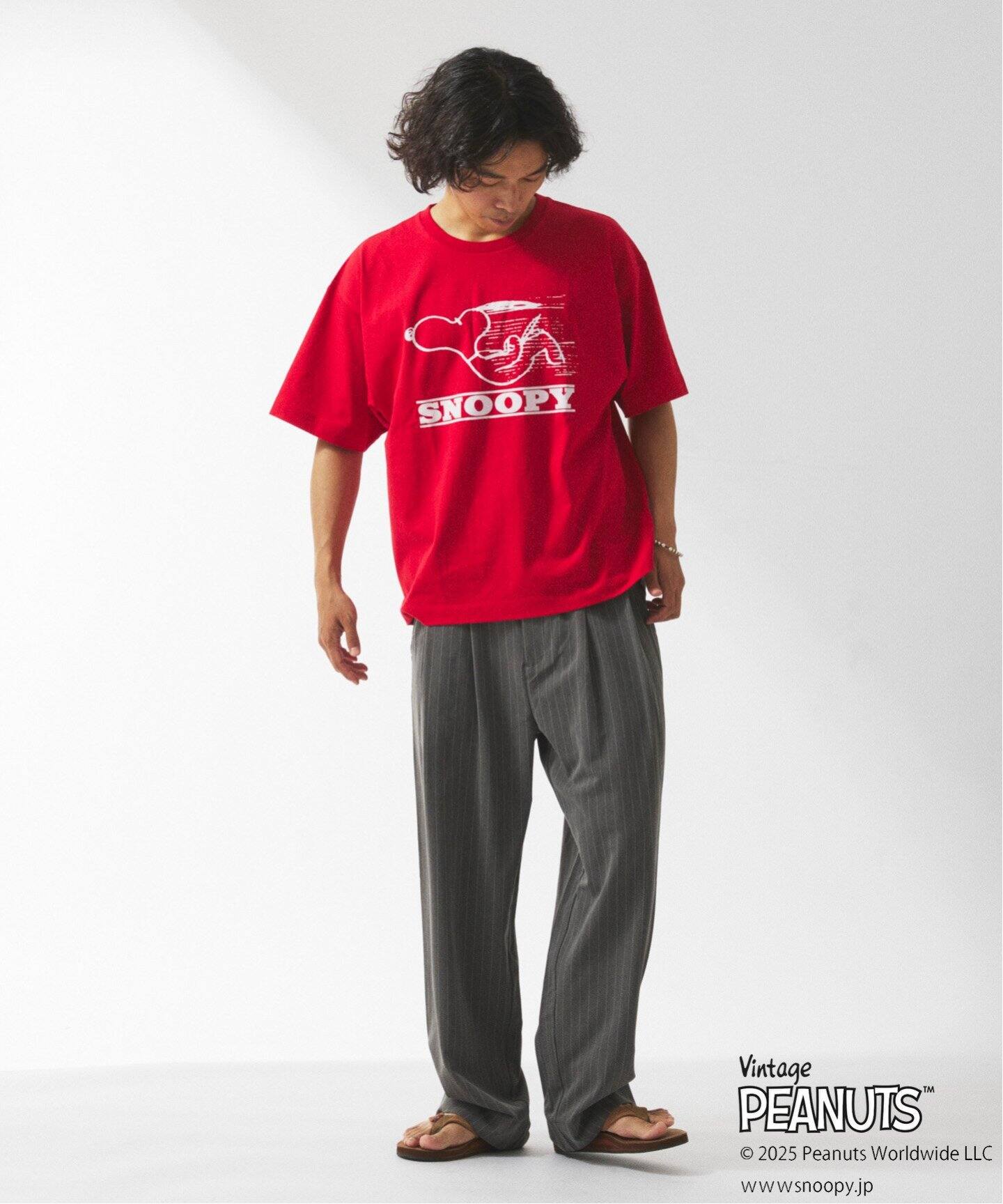 PEANUTS×SPORTS WEAR by relume 別注 プリント Tシャツ（Tシャツ