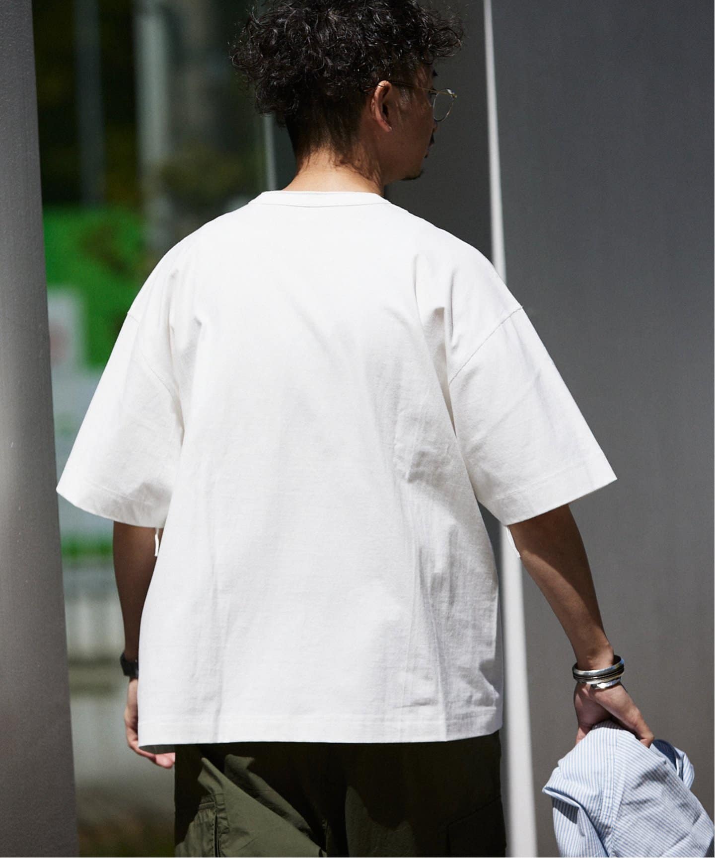 白黒セット　ヘルスニット ジャーナルスタンダード別注 ヘンリーネック ロンT Healthknit tシャツ × JOURNAL STANDARD / 別注 ヘンリーネック
