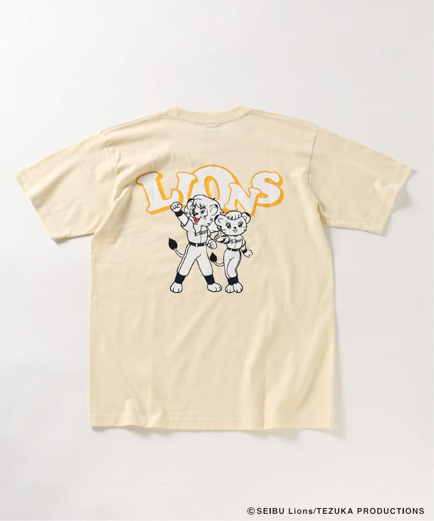 埼玉西武ライオンズ×relume ”SLS” プリント ロゴT（Tシャツ