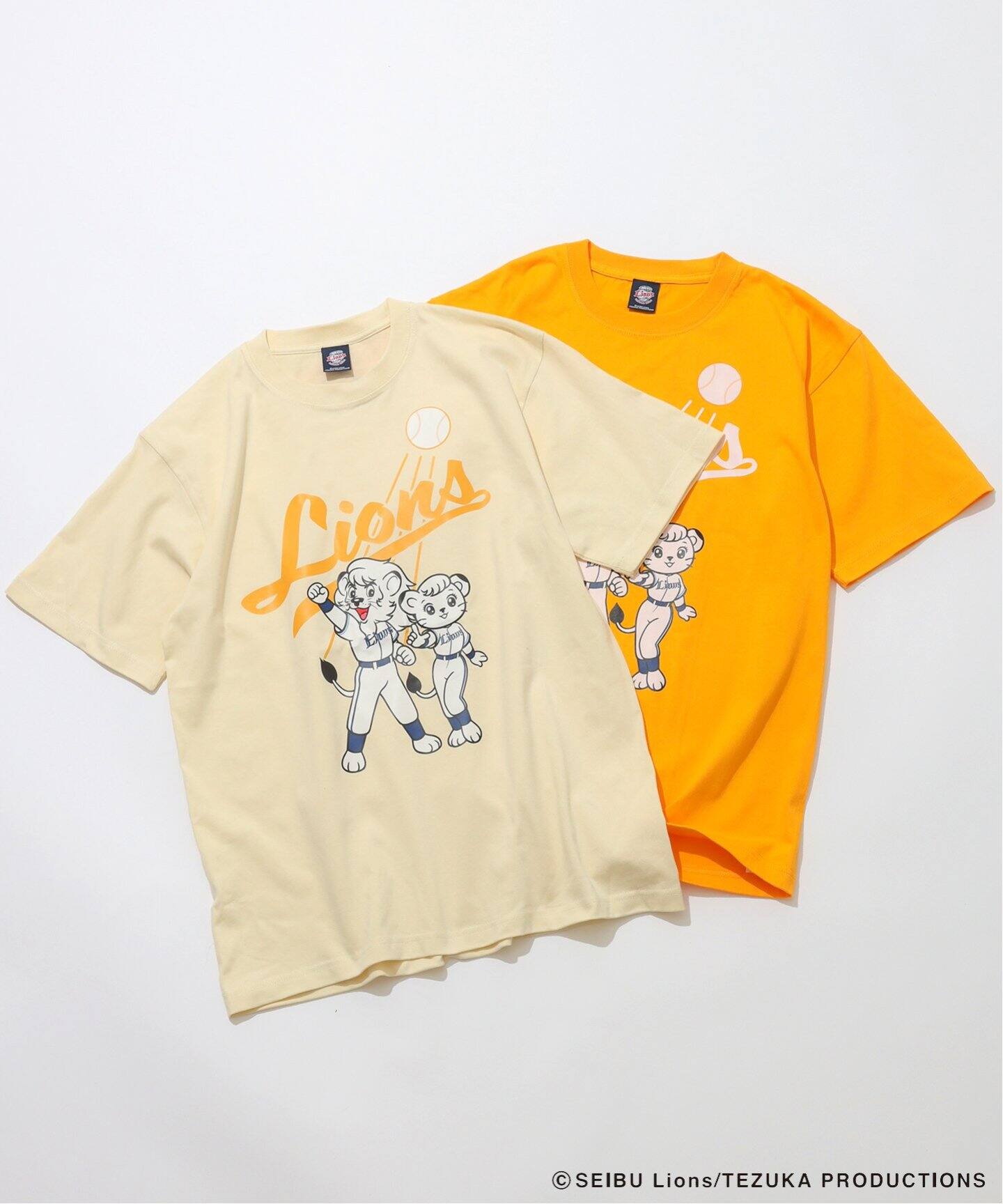 埼玉西武ライオンズ×relume レオ＆ライナ プリントTee（Tシャツ 