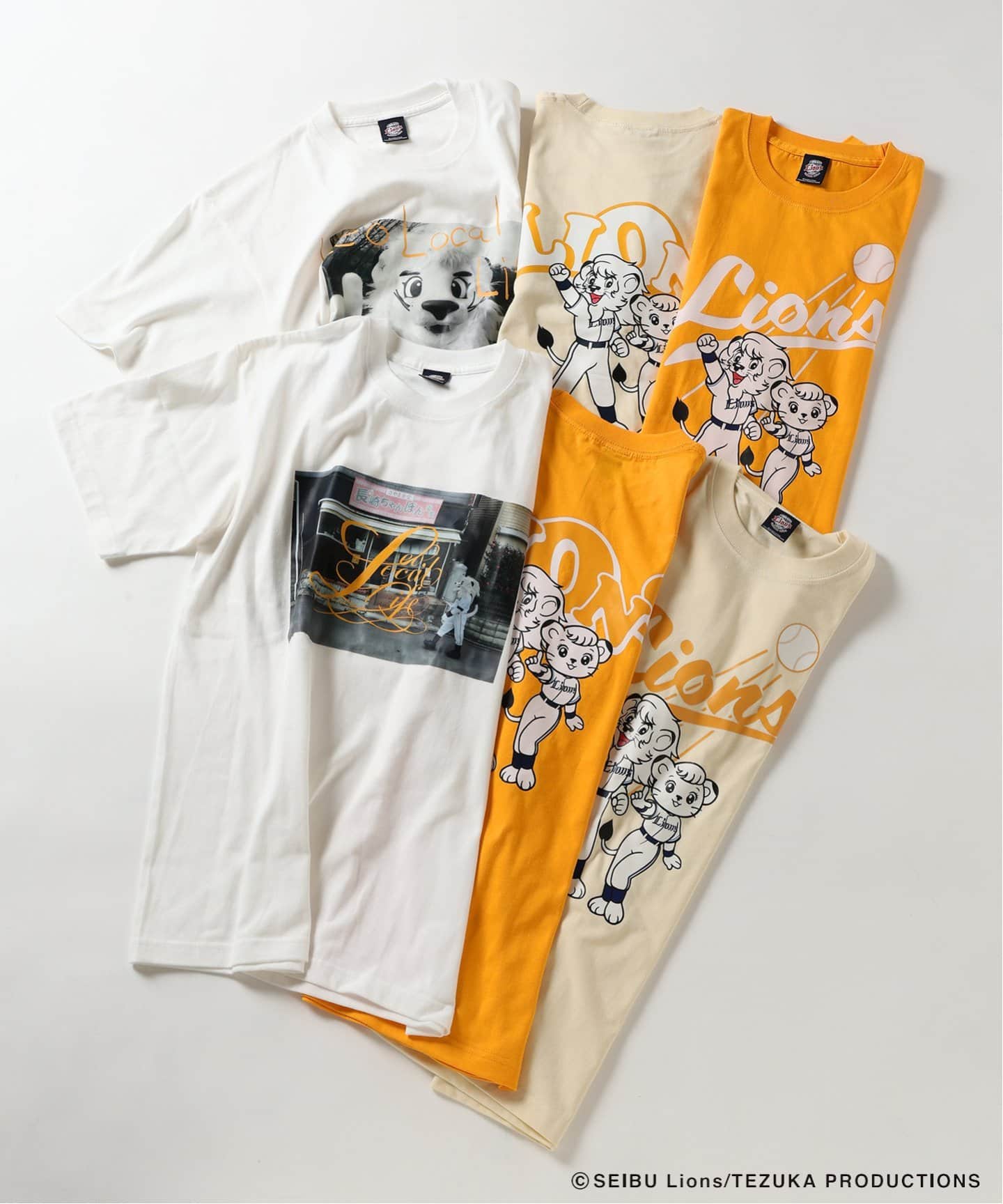 JOURNAL STANDARD relume×埼玉西武ライオンズ Tシャツ L 埼玉西武ライオンズ×relume ”LEO LOCAL LIFE” フォトT（Tシャツ