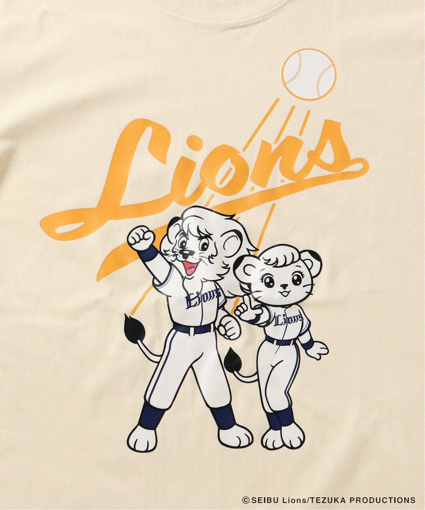 埼玉西武ライオンズ×relume レオ＆ライナ プリントTee（Tシャツ