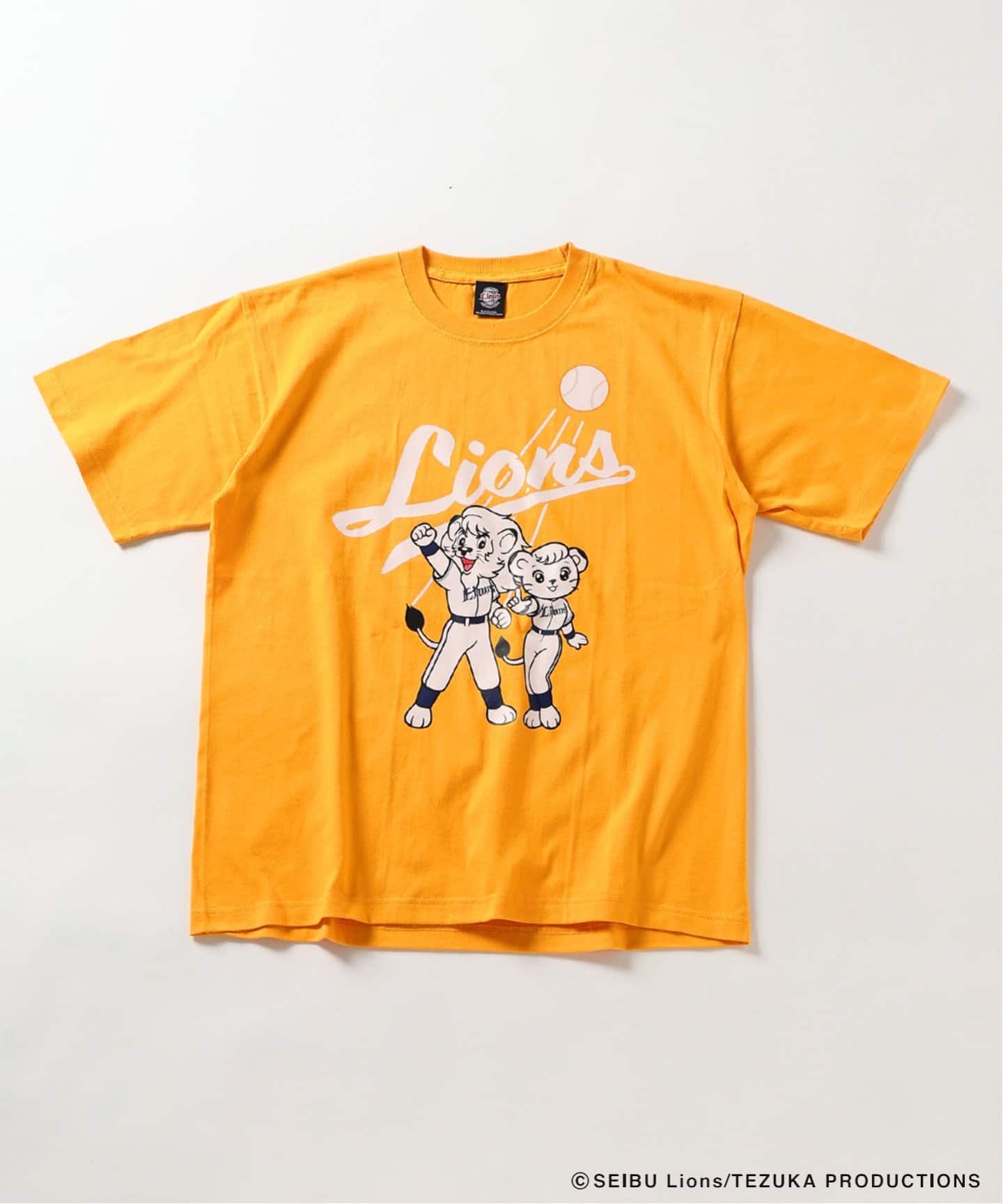 埼玉西武ライオンズ×relume レオ＆ライナ プリントTee（Tシャツ