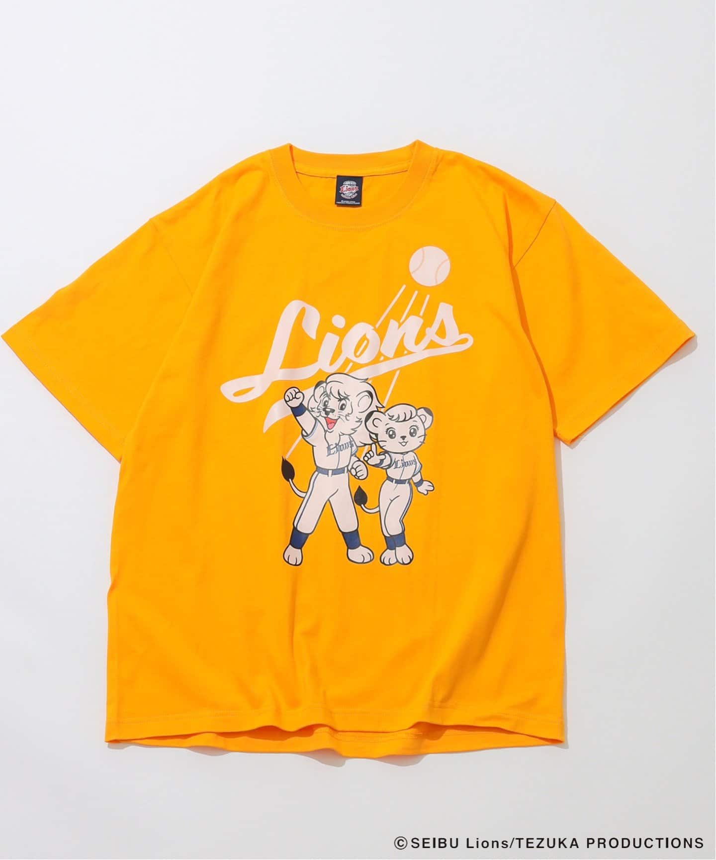 JOURNAL STANDARD relume×埼玉西武ライオンズ Tシャツ L 埼玉西武ライオンズ×relume ”SLS” プリント ロゴT（Tシャツ