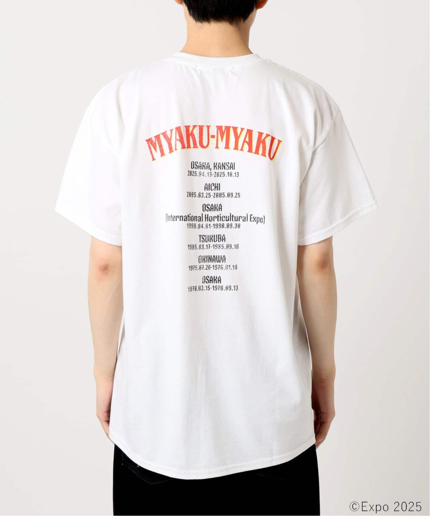 relume ジャーナルスタンダード　ミャクミャク　ロックツアー Tシャツ ミャクミャク 別注 ロックツアーTシャツ（Tシャツ／カットソー