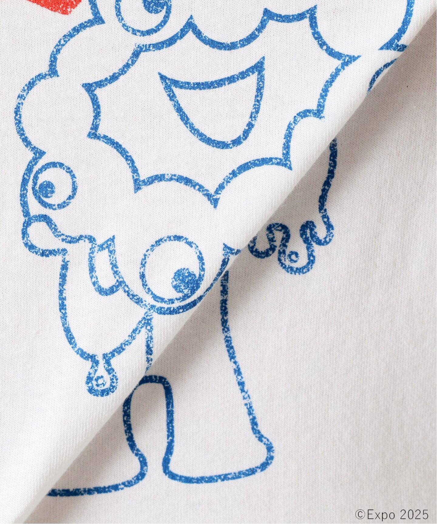 ミャクミャク × relume パンクロック プリントT（Tシャツ