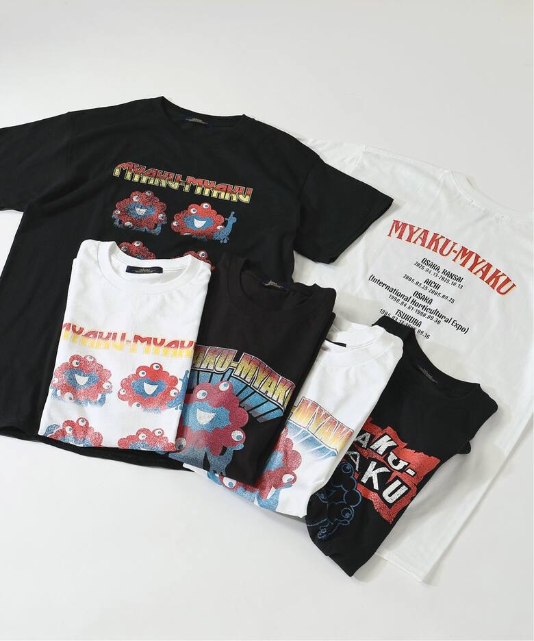 ミャクミャク 別注 ロックツアーTシャツ（Tシャツ／カットソー 