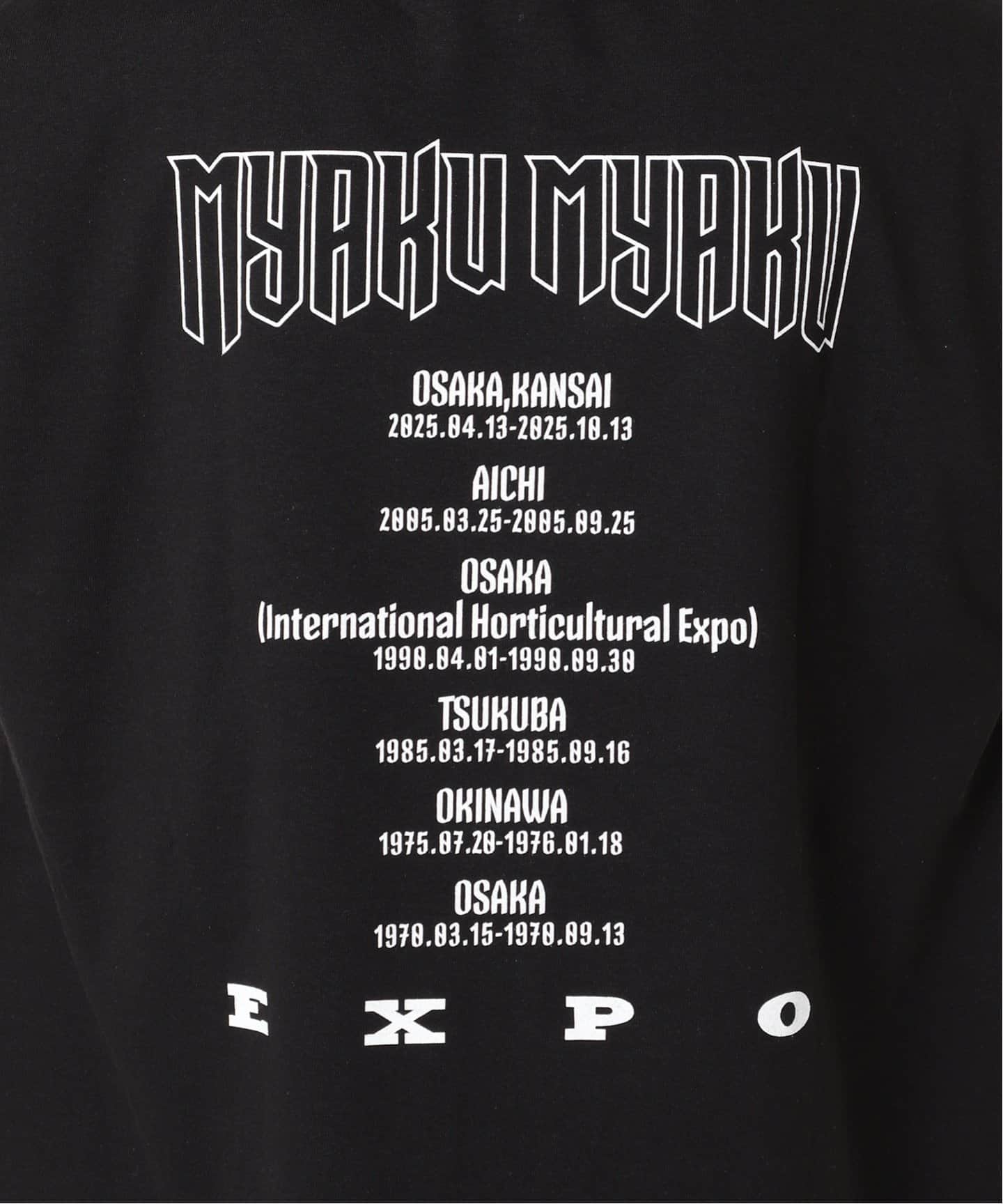 ミャクミャク 別注 ロックツアーTシャツ（Tシャツ／カットソー