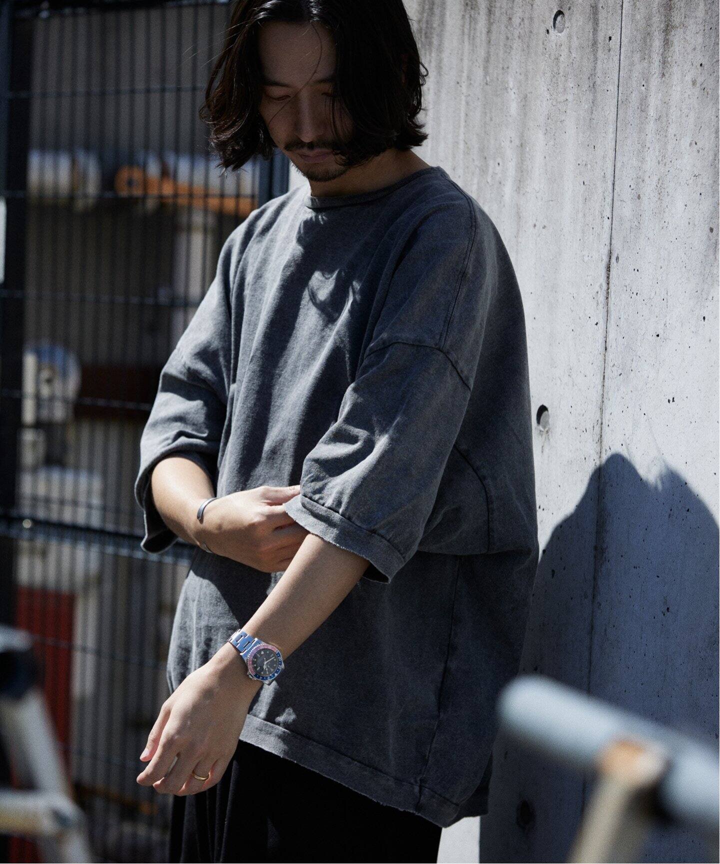 J.S.Homestead / オーバーラージ ポンチョ ショートスリーブTシャツ
