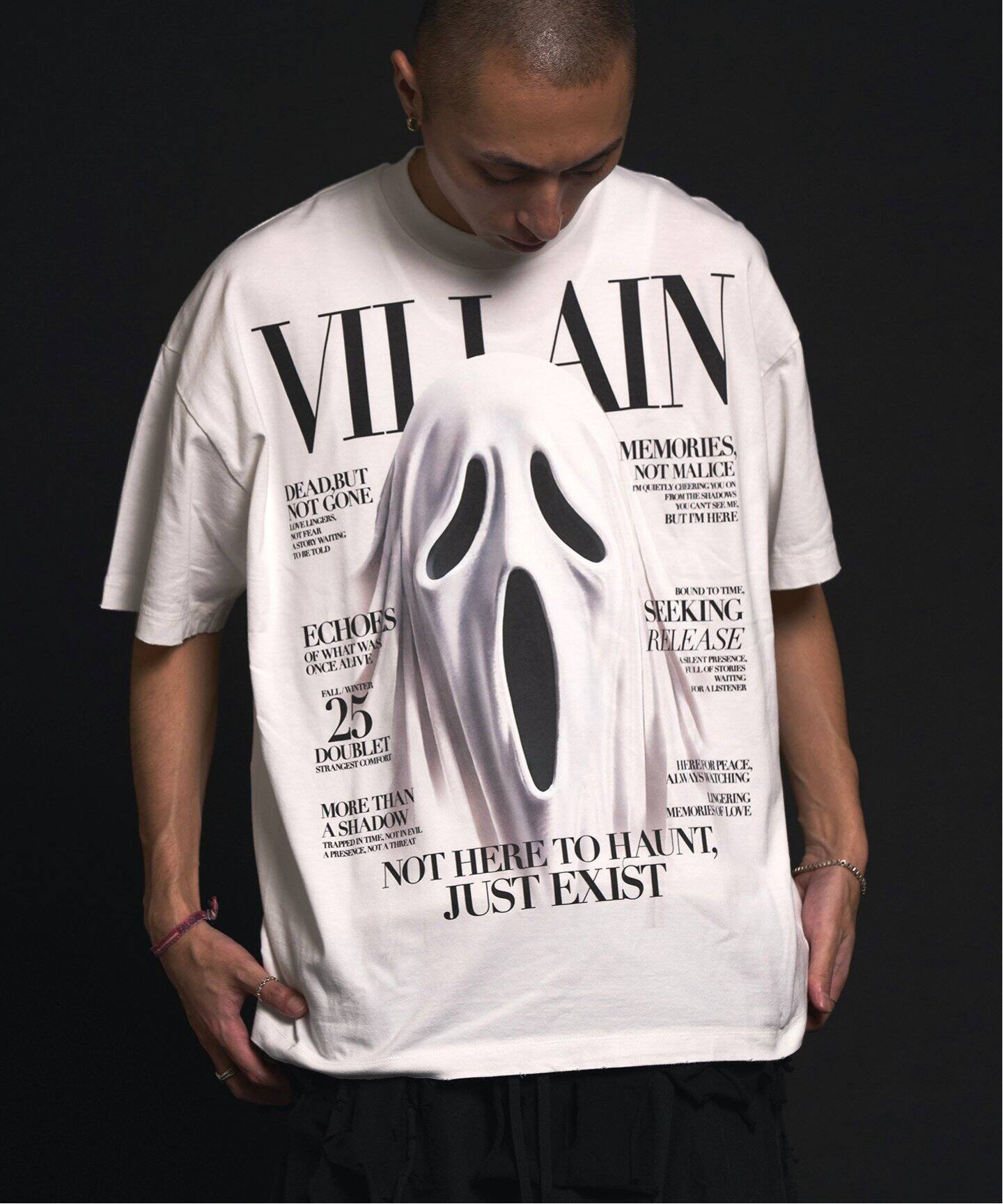 M doublet 25aw VILLAN COVER PRINT Tシャツ doublet - doublet 25AW VILLAIN COVER PRINT T-SHIRT