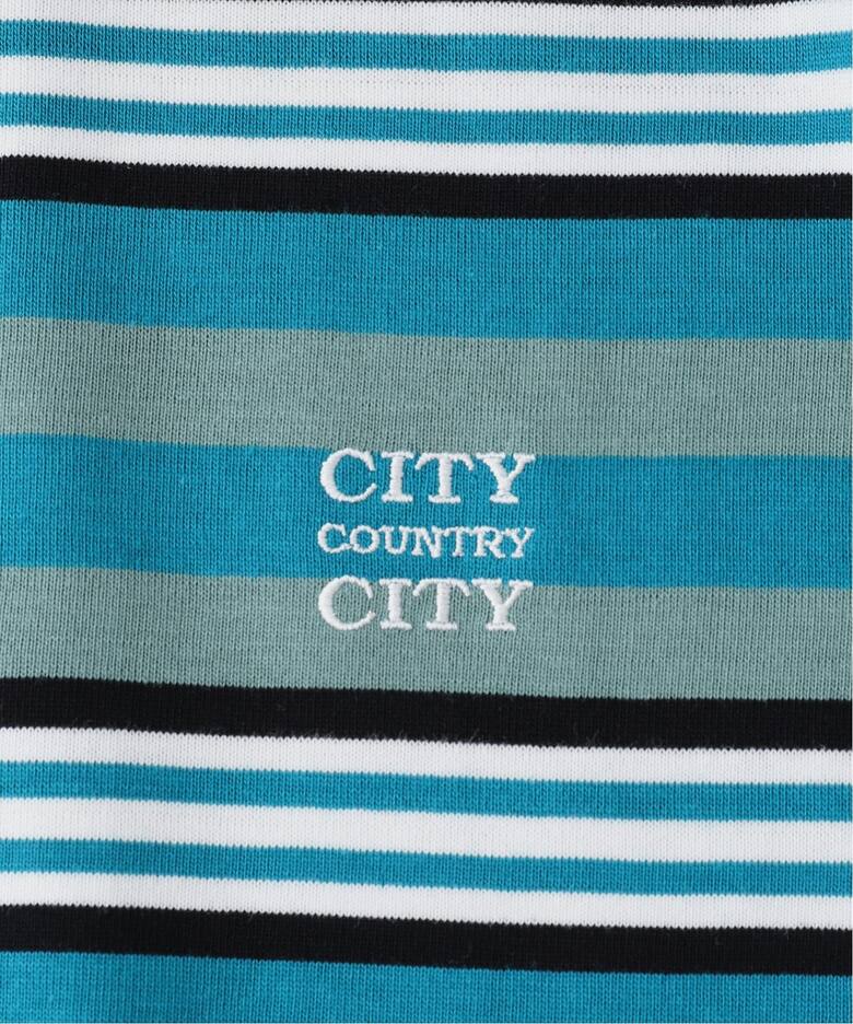 CITY COUNTRY CITY / シティーカントリーシティー MULTI BORDER T 