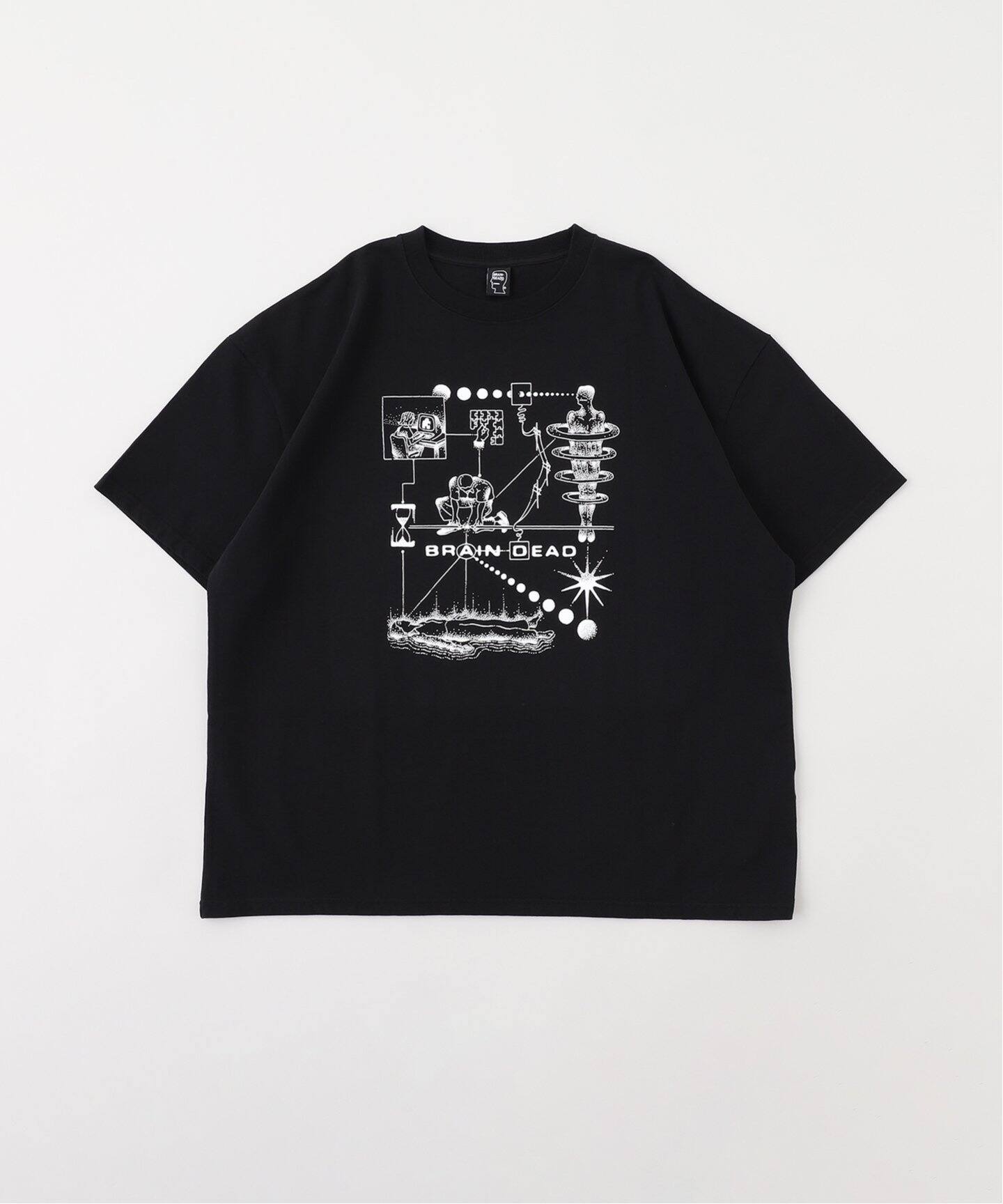 BRAIN DEAD / ブレインデッド MIND PUZZLE T-SHIRT（Tシャツ