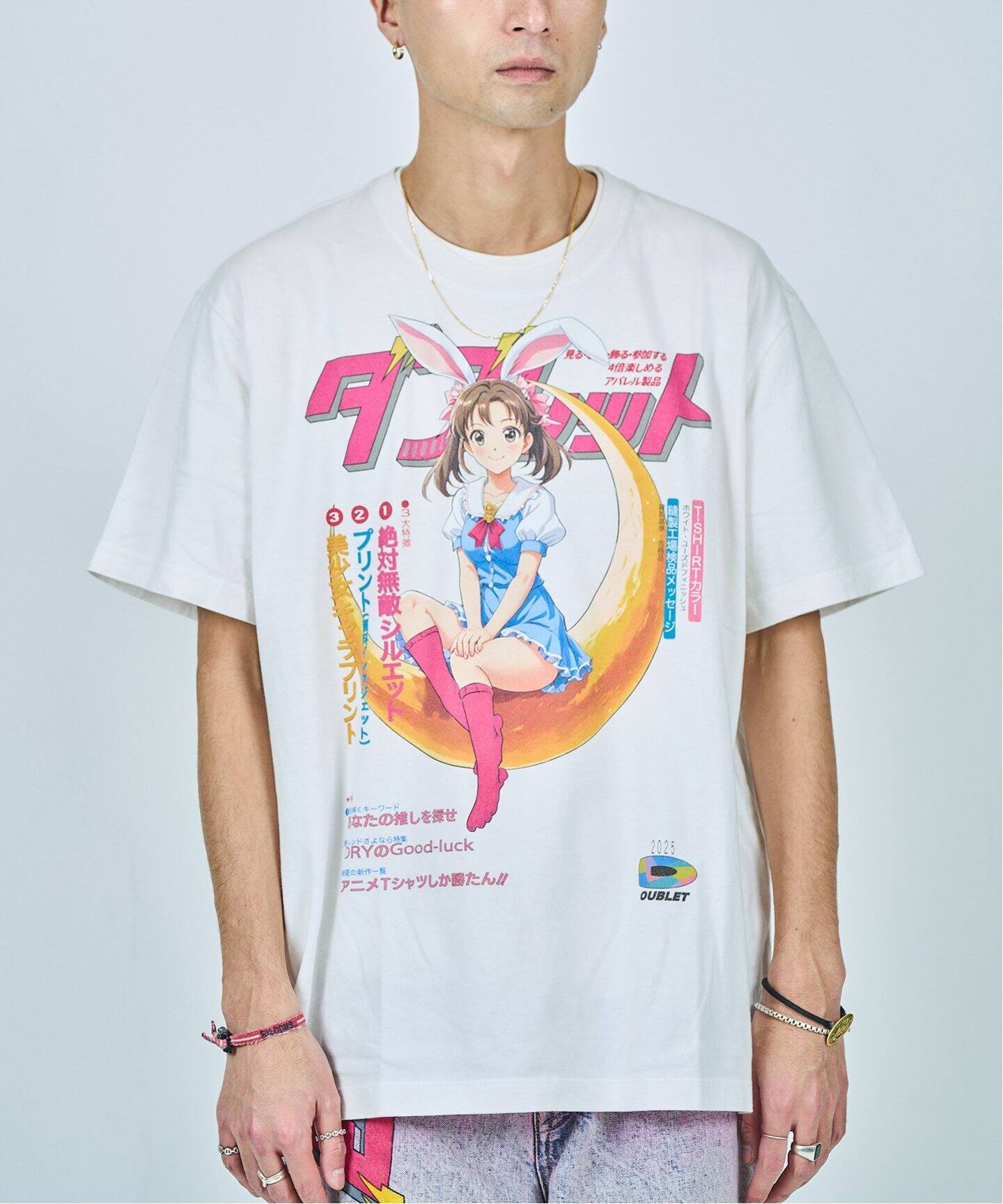 doublet / ダブレット】ANIME PRINT T-SHIRT（Tシャツ／カットソー 