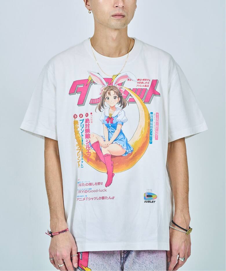 doublet / ダブレット】ANIME PRINT T-SHIRT（Tシャツ／カットソー 