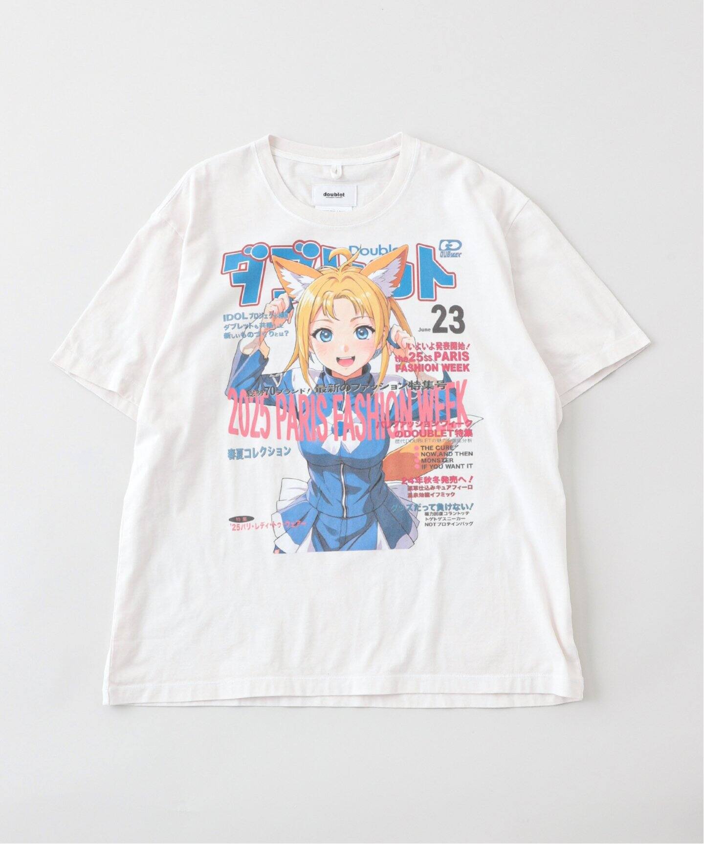 doublet / ダブレット】ANIME PRINT T-SHIRT（Tシャツ／カットソー 