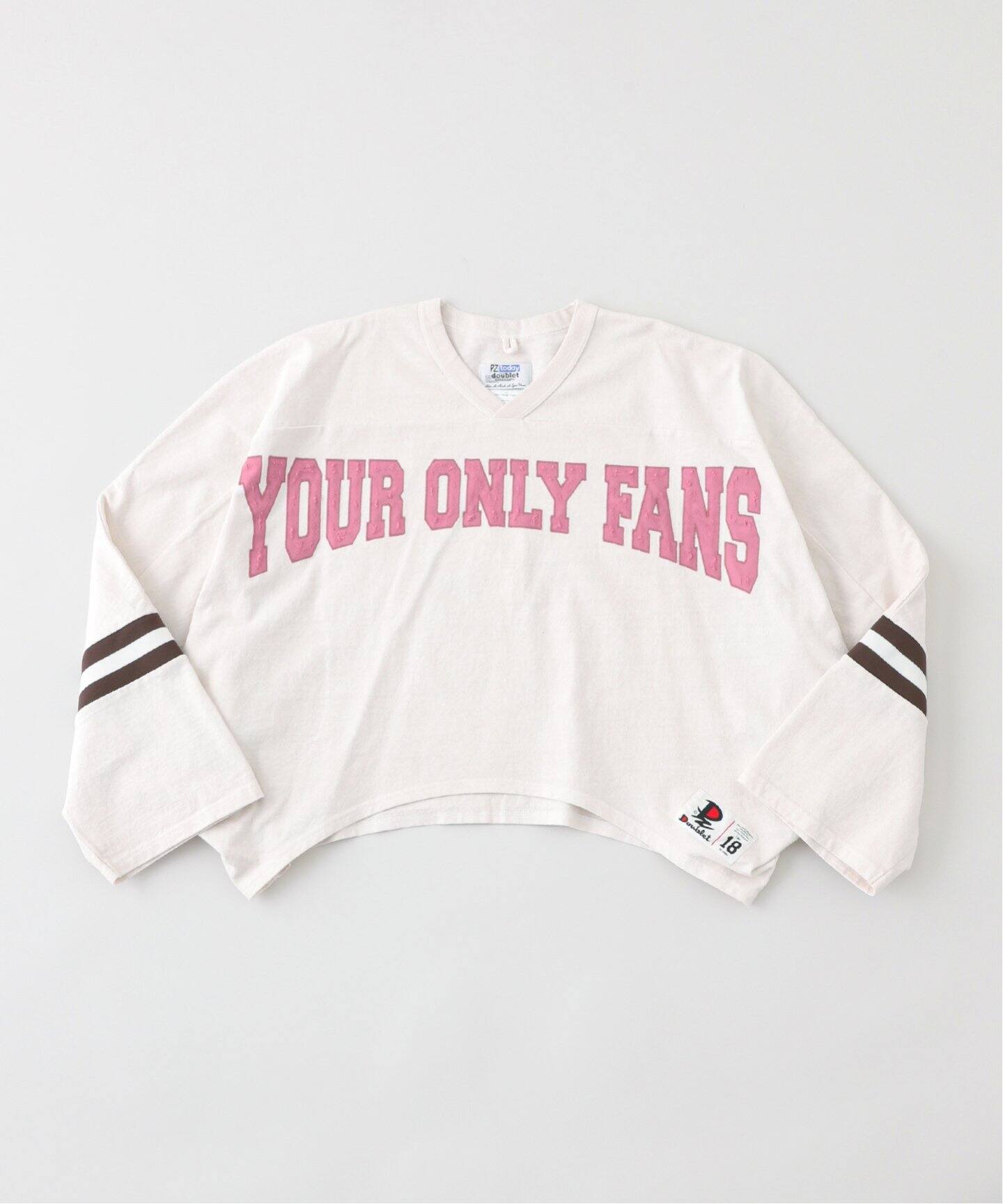 doublet / ダブレット】ONLY FANS T-SHIRT（Tシャツ／カットソー