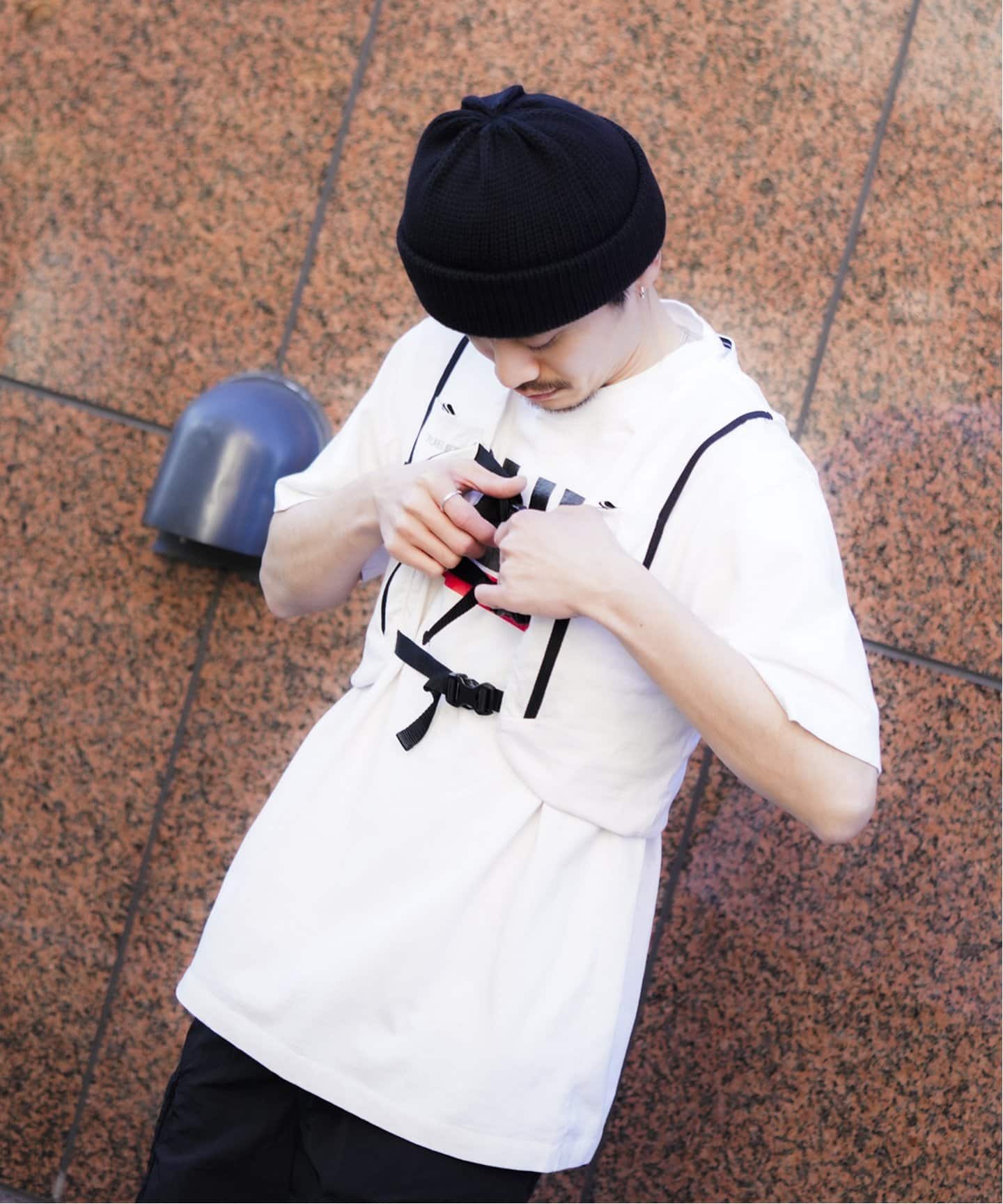 doublet / ダブレット】TRAIL VEST T-SHIRT 25SS36C S373（T