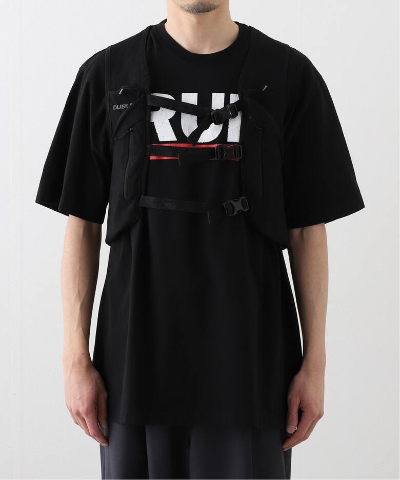 doublet / ダブレット】TRAIL VEST T-SHIRT 25SS36C S373（Tシャツ 
