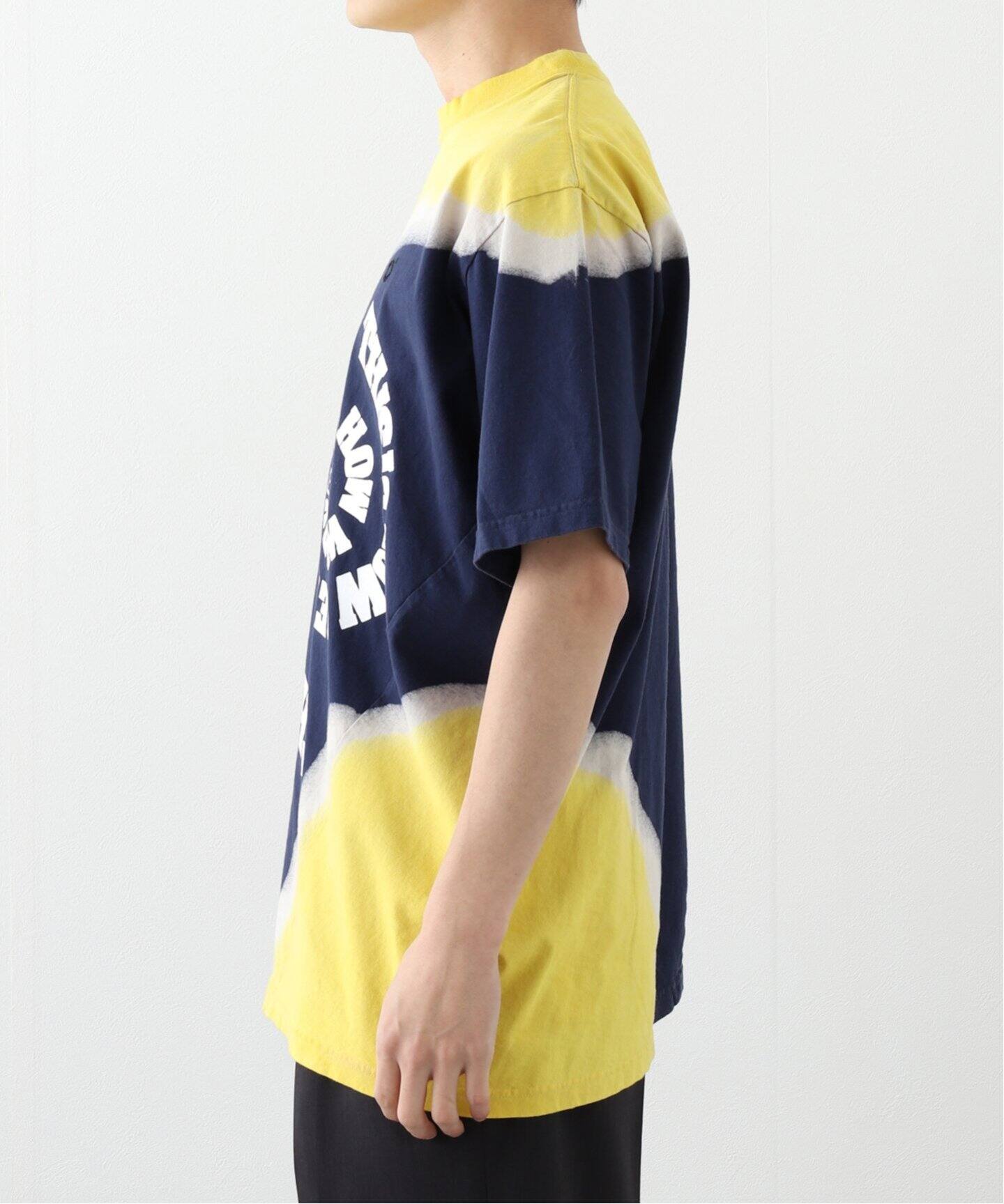 NOMA T.D. / ノ－マ・ティー・ディー】 Hand Dye Twist Tee - Print