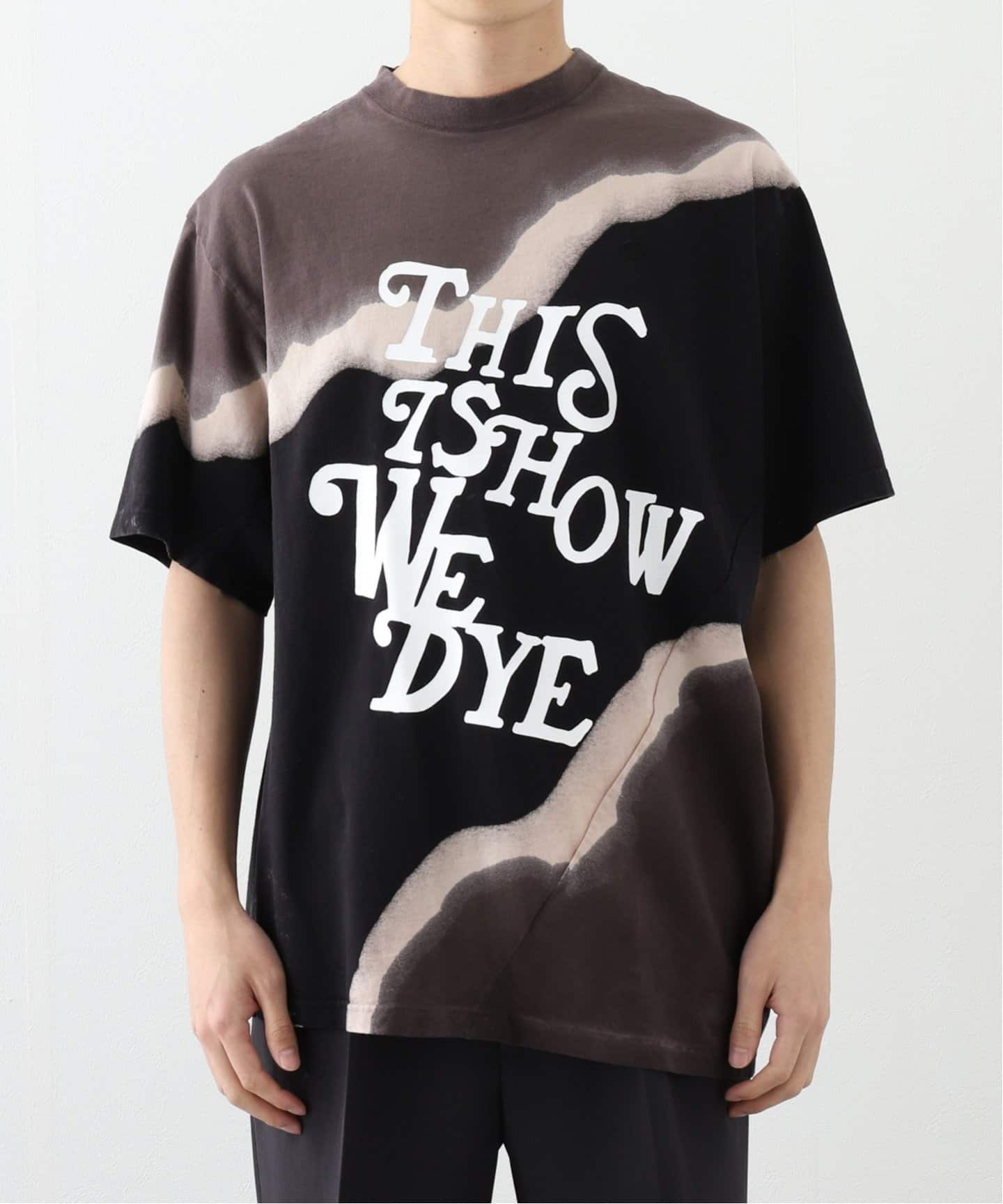 NOMA t.d. Hand Dyed Shirt ペイント柄 L 000000019330_01TdrRK.jpg