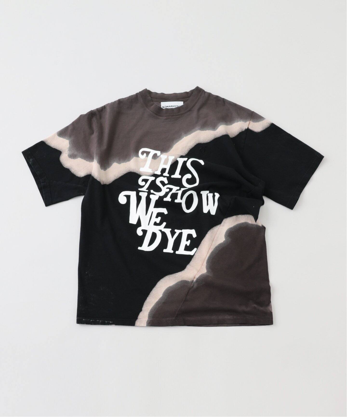NOMA T.D. / ノ－マ・ティー・ディー】 Hand Dye Twist Tee - Print