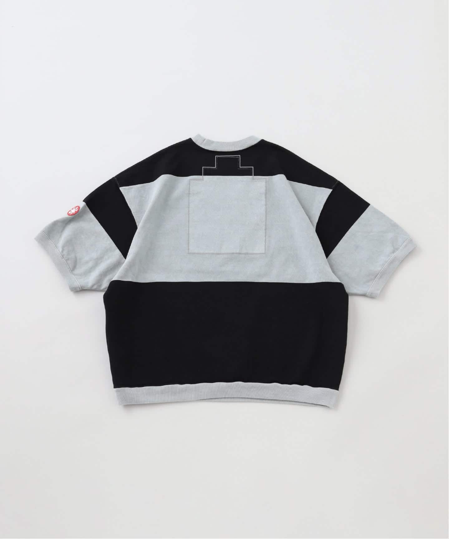 トップス cavempt DBL KNIT HALF ZIP LONG SLEEVE COTTON TWILL OPEN SHIRT