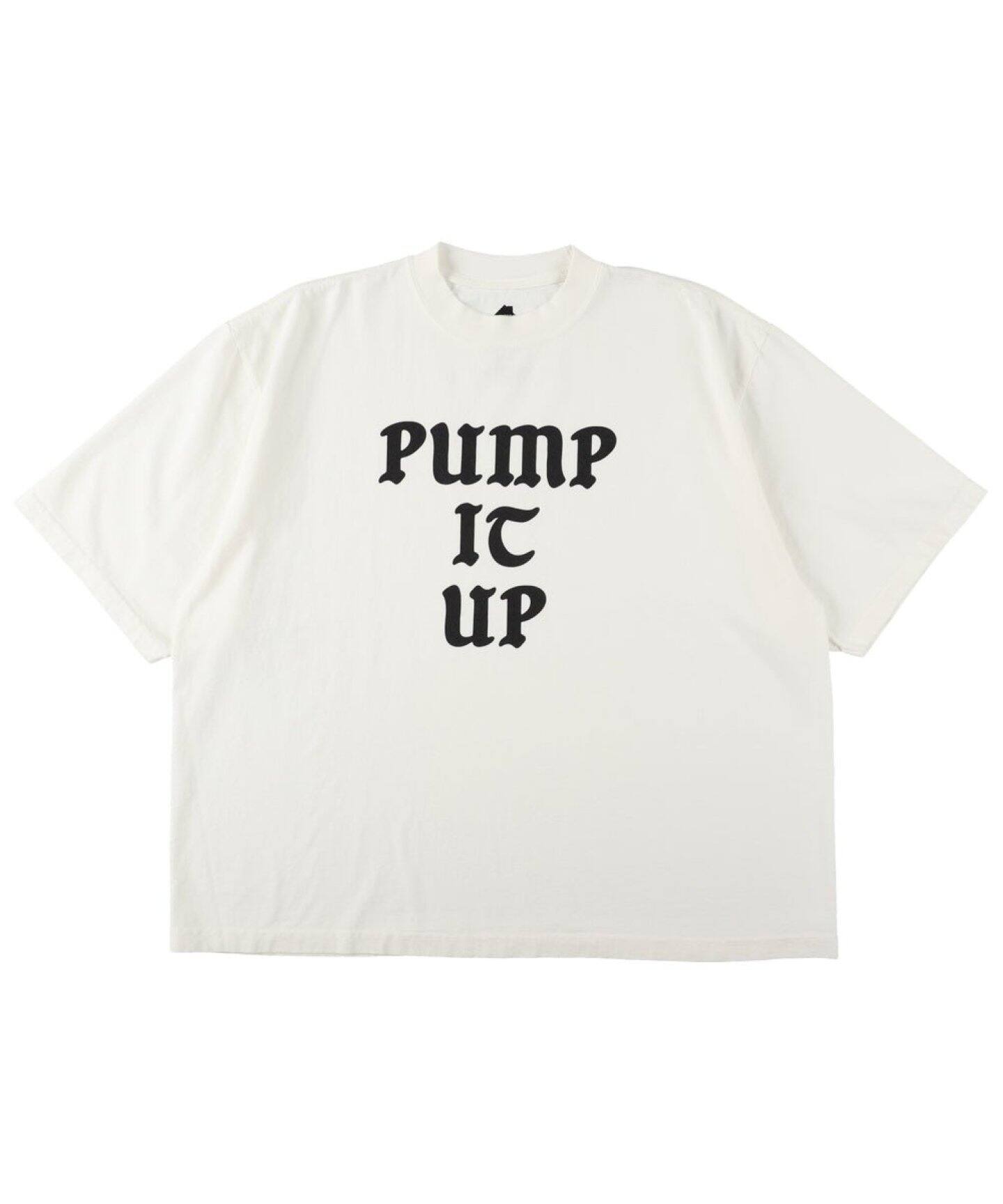 ISNESS MUSIC / イズネス ミュージック PUMP IT UP T-SHIRT（Tシャツ