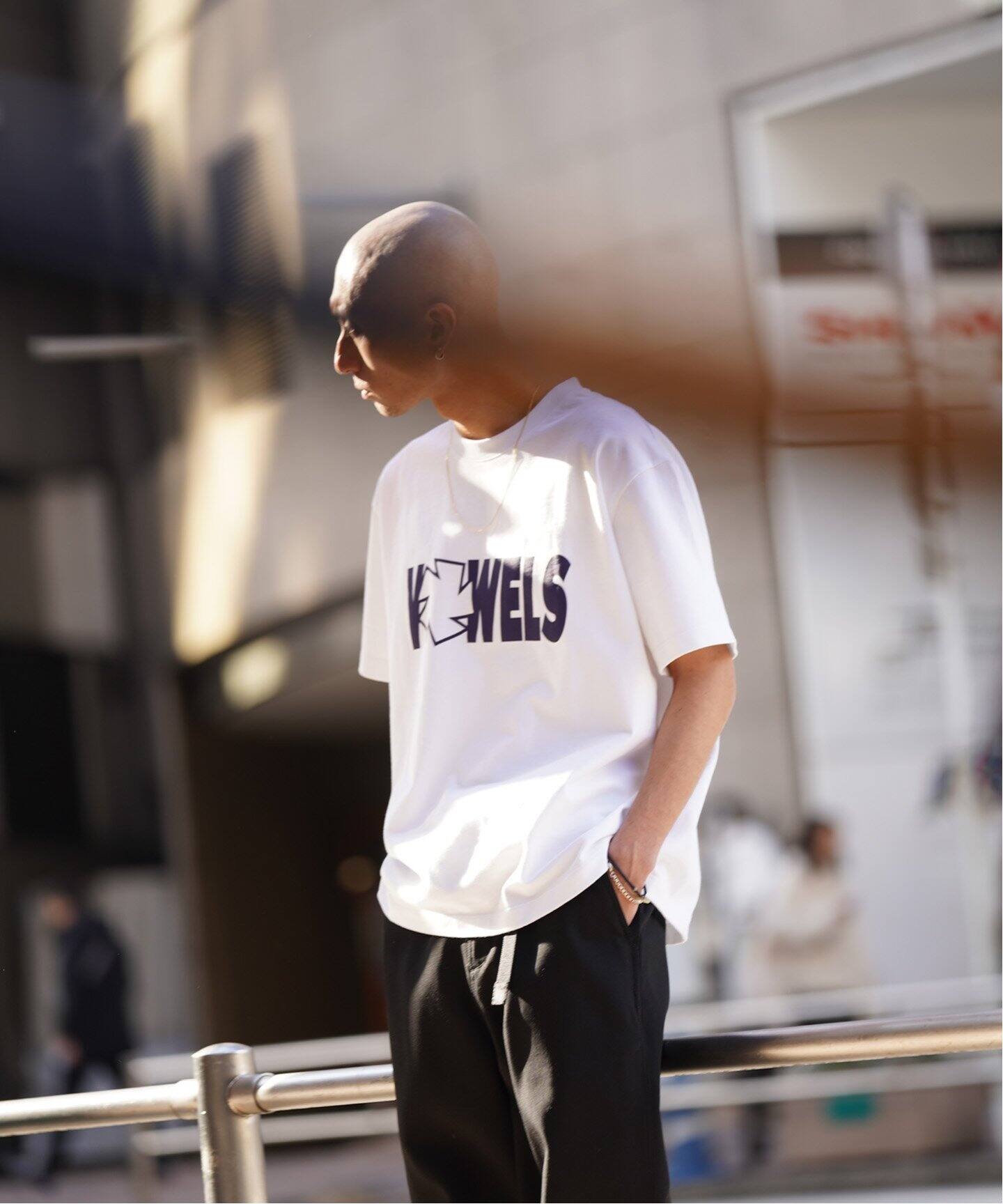vowels/バウルズ】 ICON SPELL OUT TEE VO-25SS -T003（Tシャツ