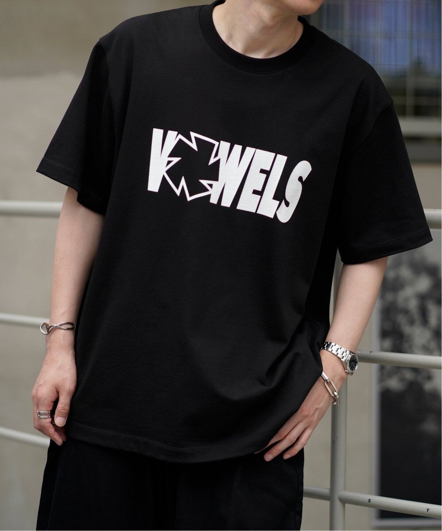 vowels/バウルズ】 ICON SPELL OUT TEE VO-25SS -T003（Tシャツ