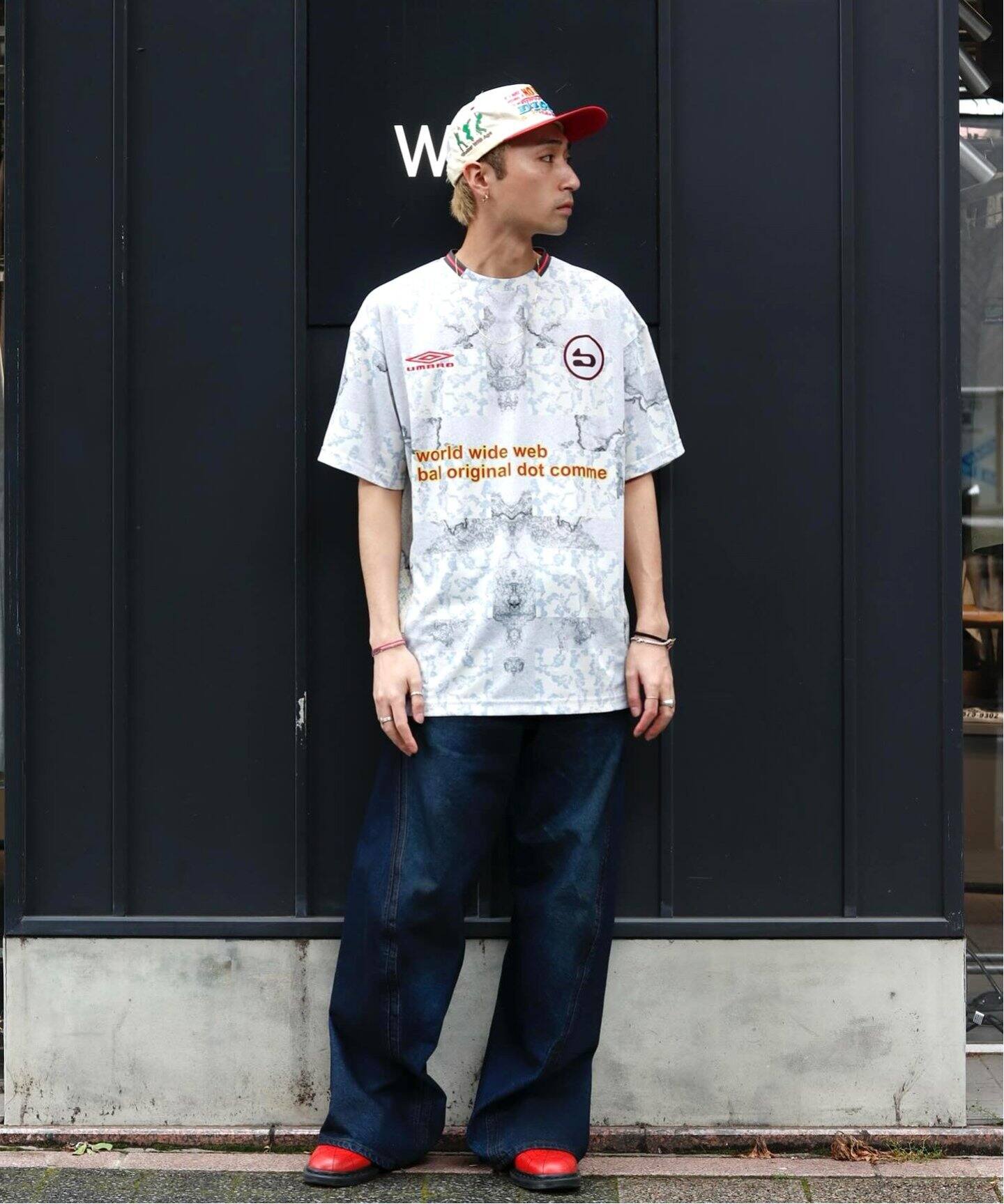BAL UMBRO サッカーゲームシャツ BAYCREW'S STORE BAL × UMBRO SOCCER JERSEY（Tシャツ／カットソー）｜WISM（ウィズム