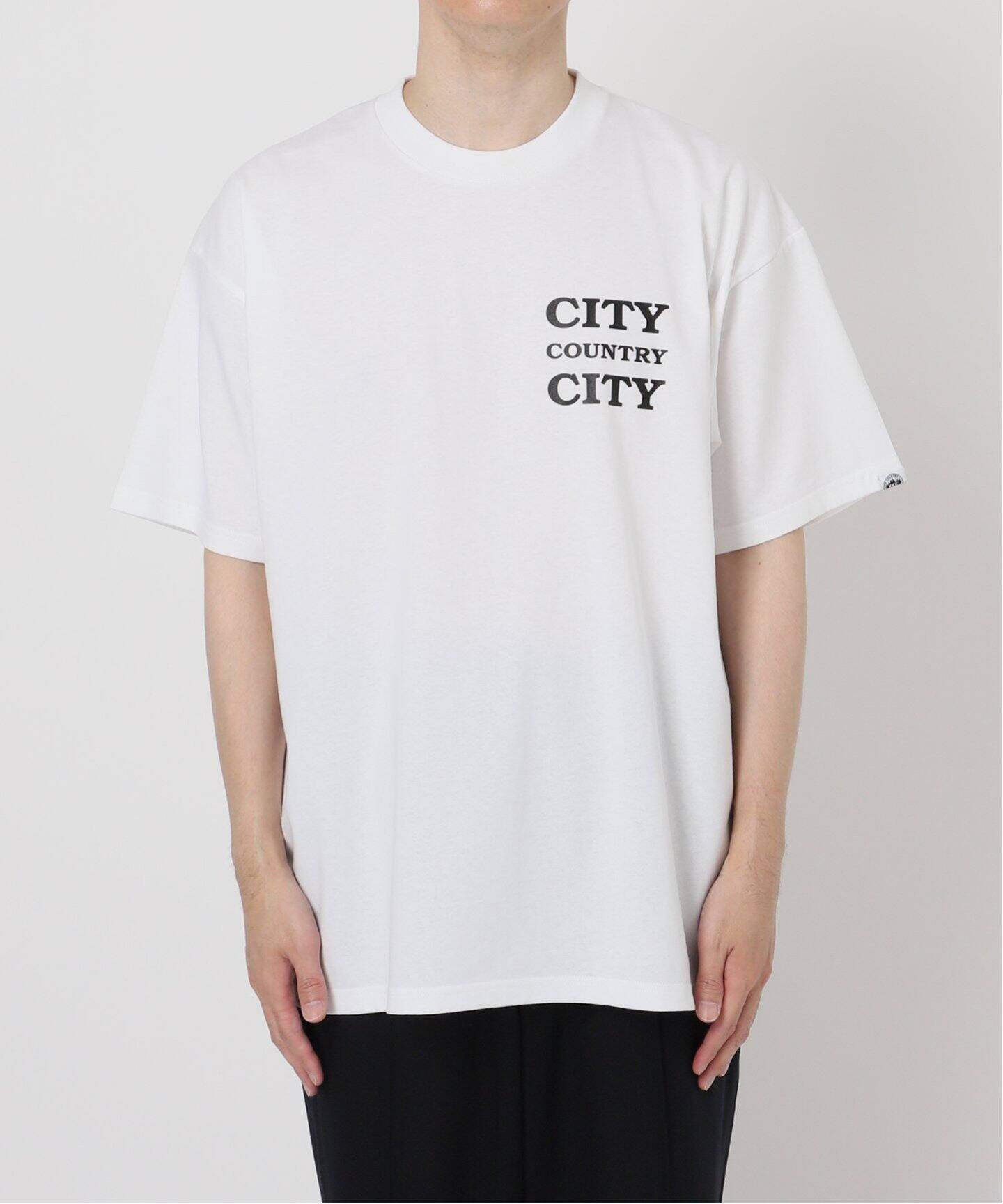 CITY COUNTRY CITY / シティーカントリーシティー COTTON T-SHIRTS CCC