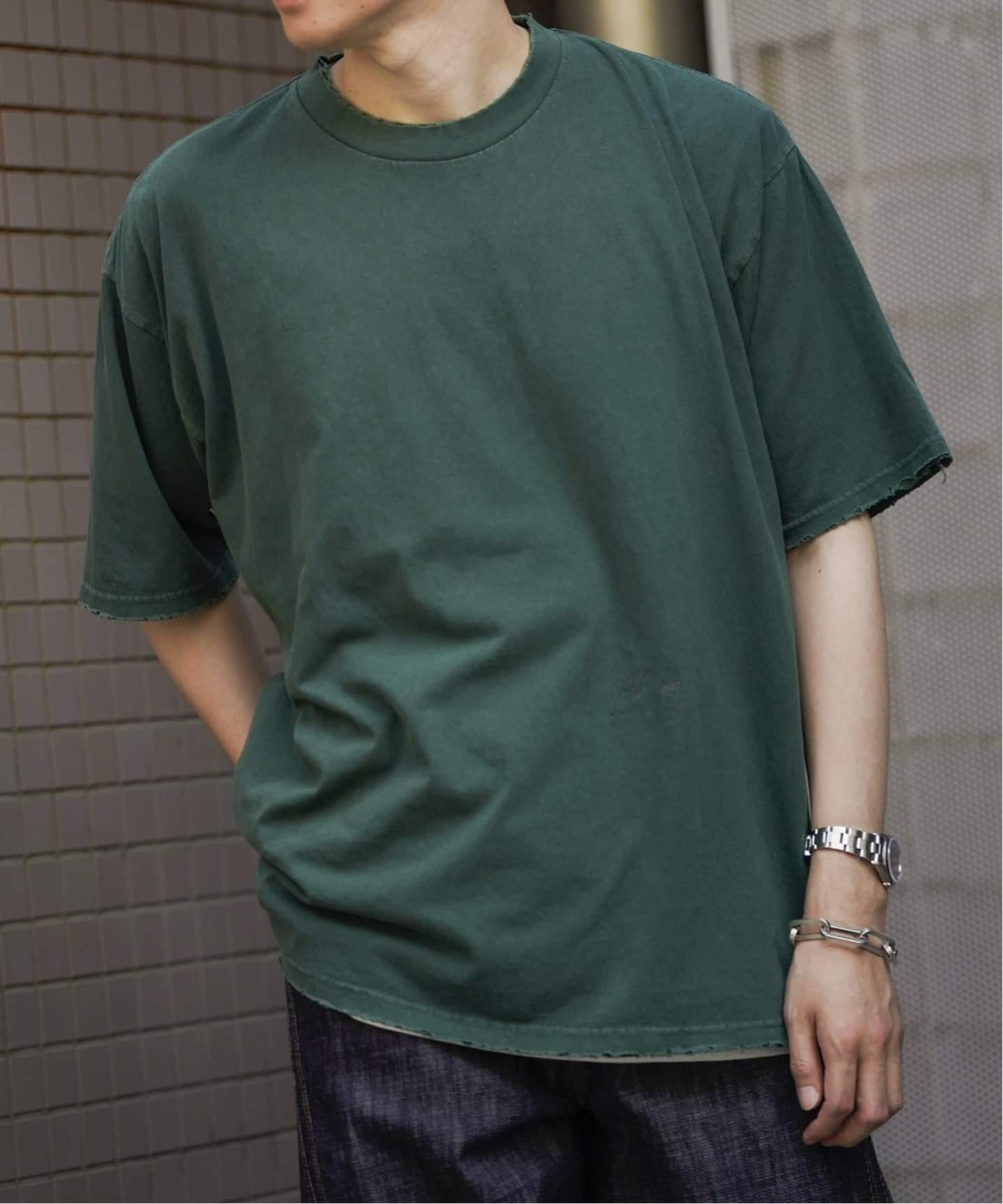 ANCELLM × WISM別注 DYED T-SHIRT（Tシャツ／カットソー）｜WISM