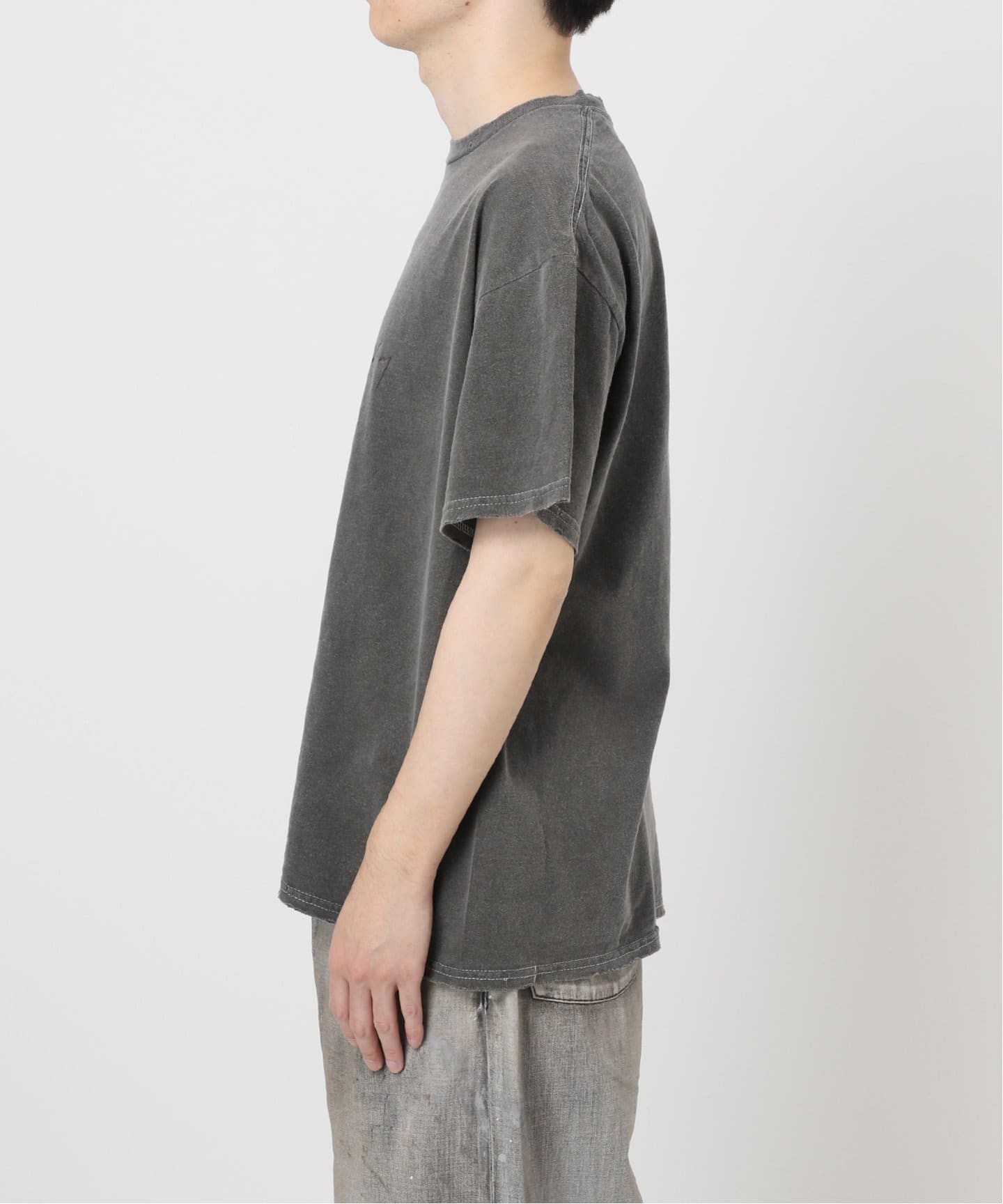 ANCELLM / アンセルム EMBROIDERY DYED T-SHIRT（Tシャツ／カットソー