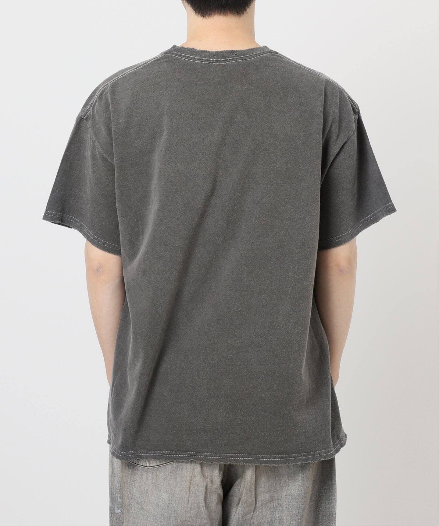 ANCELLM / アンセルム EMBROIDERY DYED T-SHIRT（Tシャツ／カットソー